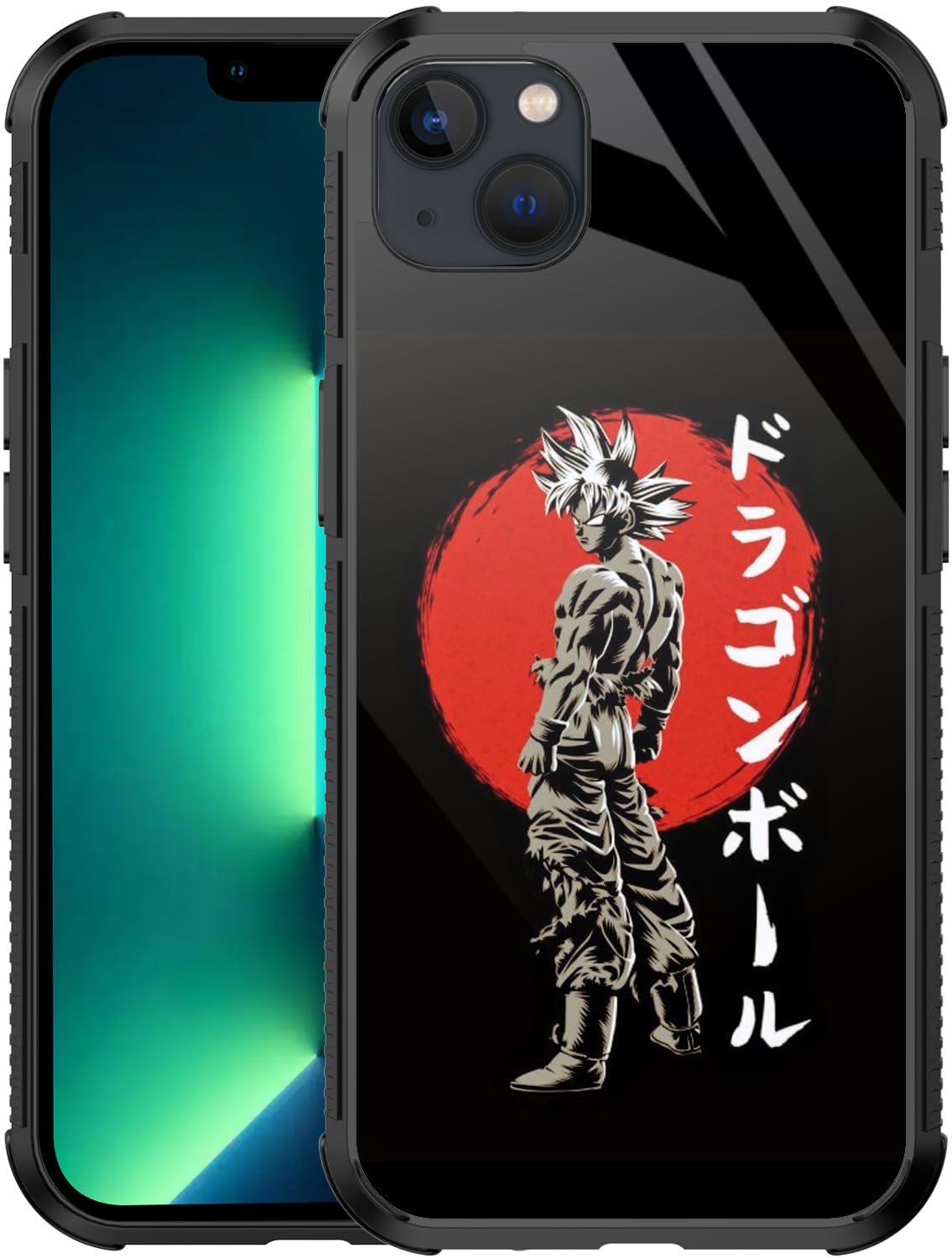 Anime Cartoon iPhone 15 Case - 6 Stylish Designs for Men & Women - Soft Silicone & Hard PC Dual Protection - Scratch Resistant Phone Cover - Perfect for Daily Use, Work & School
