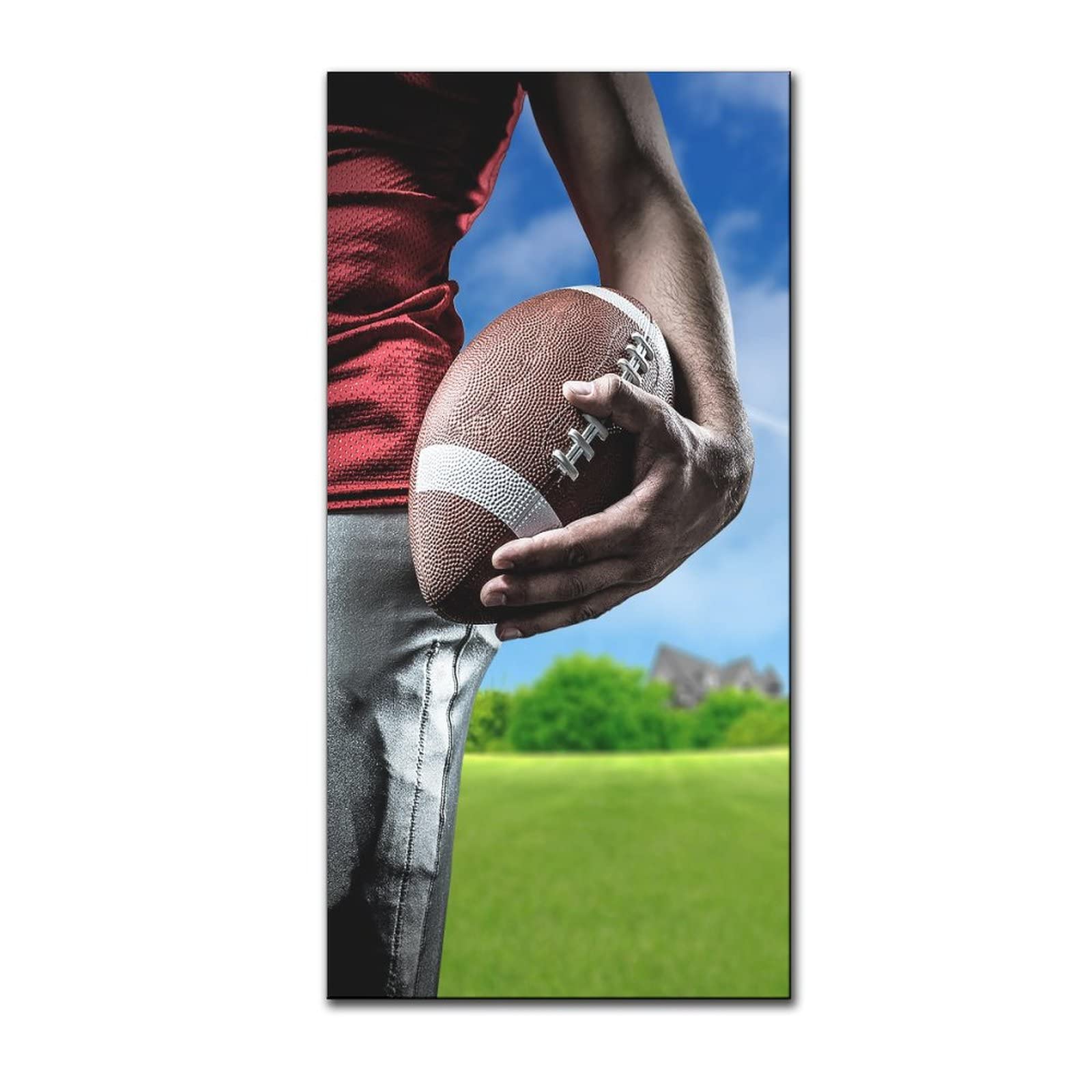 LIUXYU Rugby Sports Wall Art Posters for Boys Room - Football Theme Gym & Bar Decor - Unframed 12x24 Inch Prints - Perfect for Bedroom, Game Room & Man Cave Decor