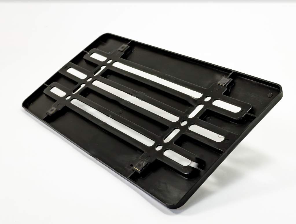 Aston Martin Front Bumper License Plate Relocator Kit - Universal Fit for All Models (Includes 2 Screws, 4 Bolts & 4 Nuts) | Durable Bracket Mount for Car Customization | Perfect for State Compliance & Vehicle Personalization