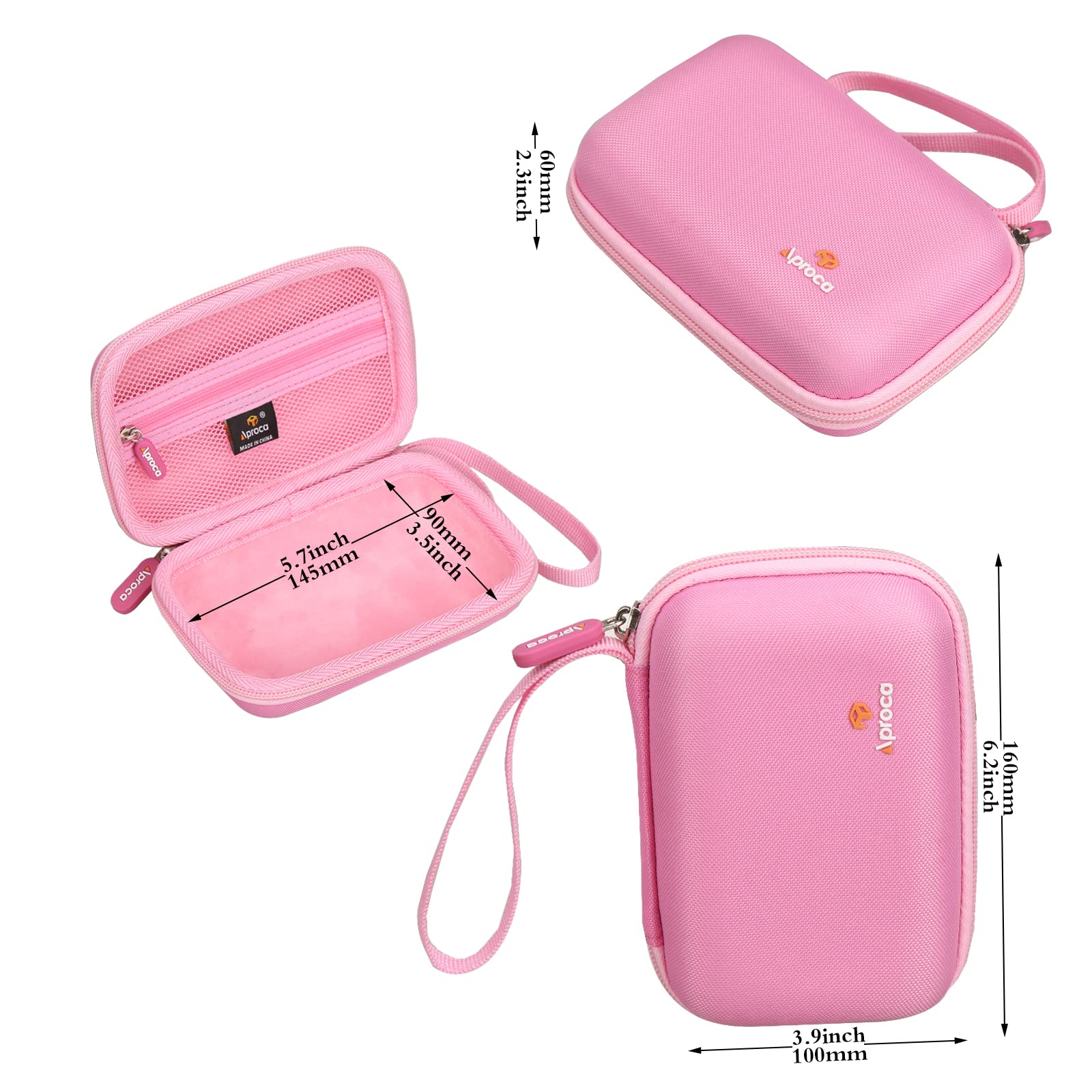 Aproca Hard Travel Storage Case for Phomemo D30 D35 Label Maker - Portable Bluetooth Label Printer & Tapes Organizer - Perfect for Office, Home, and On-the-Go Labeling Needs