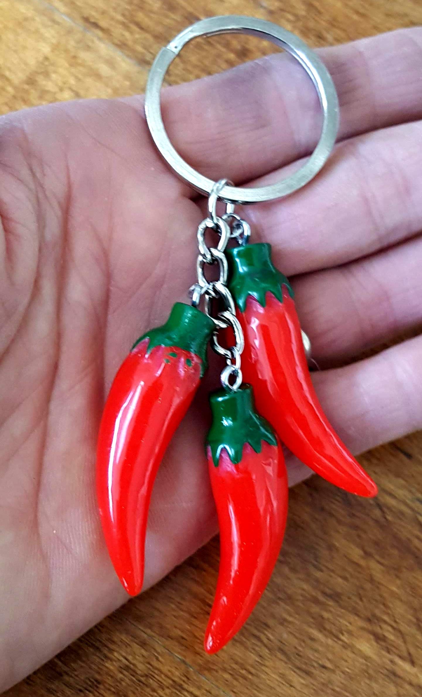 Red Chili Pepper Pendant Necklace - Dainty Jewelry for Women, Adjustable Chain, Unique Gift for Her - Perfect for Everyday Wear, Parties & Festive Occasions