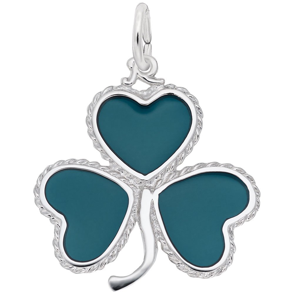 Shamrock Charm for Bracelets & Necklaces - Lucky Irish Jewelry Pendant for Women & Men - Perfect for St. Patrick's Day & Everyday Wear