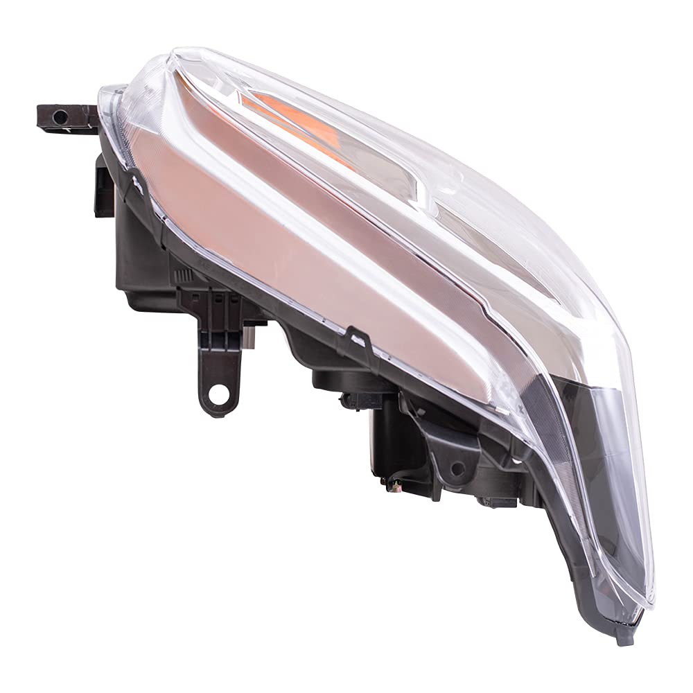 2019-2023 Toyota Tacoma Right Passenger Halogen Headlight Assembly - OEM Replacement with Fog Lights, No LED DRL | Perfect for Night Driving & Off-Road Adventures