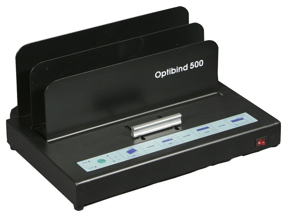 OPTIBIND500 Professional Thermal Binding Machine with Microprocessor Control - Heavy Duty Laminating System for Office Documents, Reports & Presentations | Perfect for Schools, Print Shops & Corporate Use
