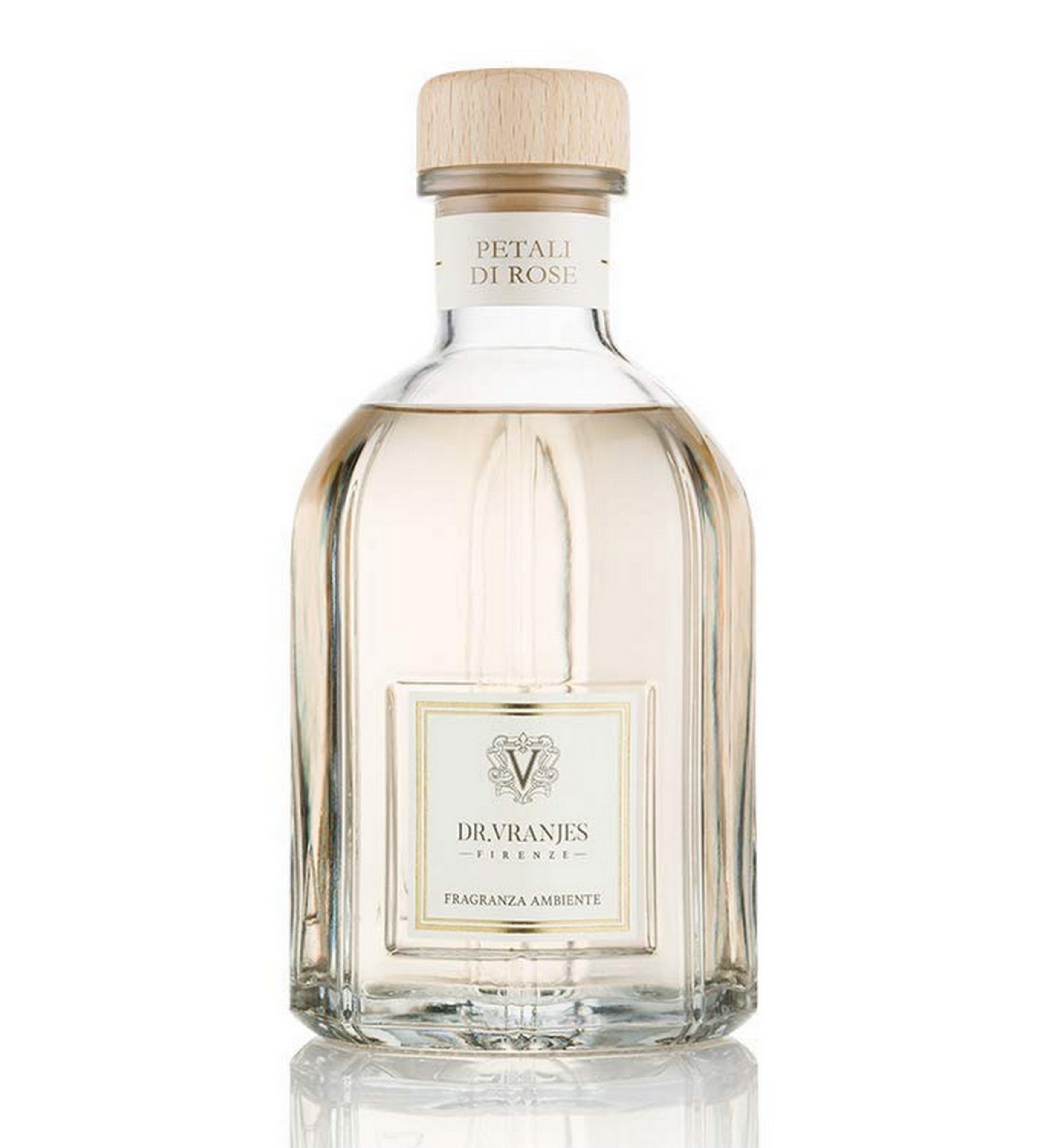 Dr. Vranjes Petali di Rose Scented Diffuser 500ml - Luxury Home Fragrance for Living Room, Bedroom & Office
