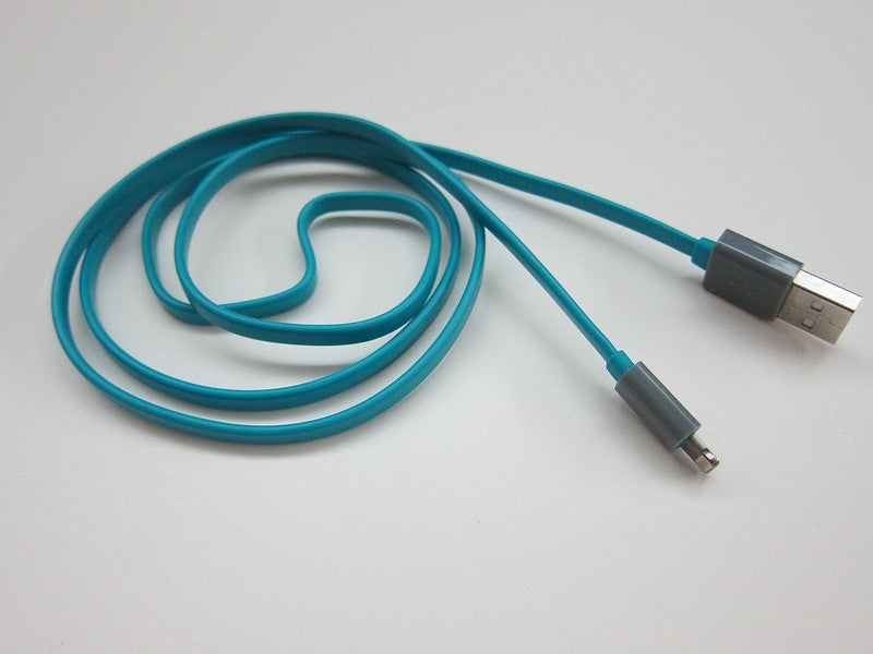 Thecoopidea Flat 1M Lightning Cable for iPhone - Durable Fast Charging Cord for iPhone 13/12/11/X/8/7, Perfect for Home, Office & Travel Charging