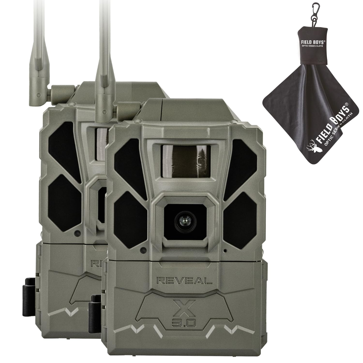 TACTACAM Reveal X Gen 3.0 Cellular Trail Camera - Multi Carrier, HD Photos & Videos, Built-in GPS, Long Battery Life, Fast Trigger Speed | Perfect for Wildlife Monitoring, Hunting, and Outdoor Security Surveillance
