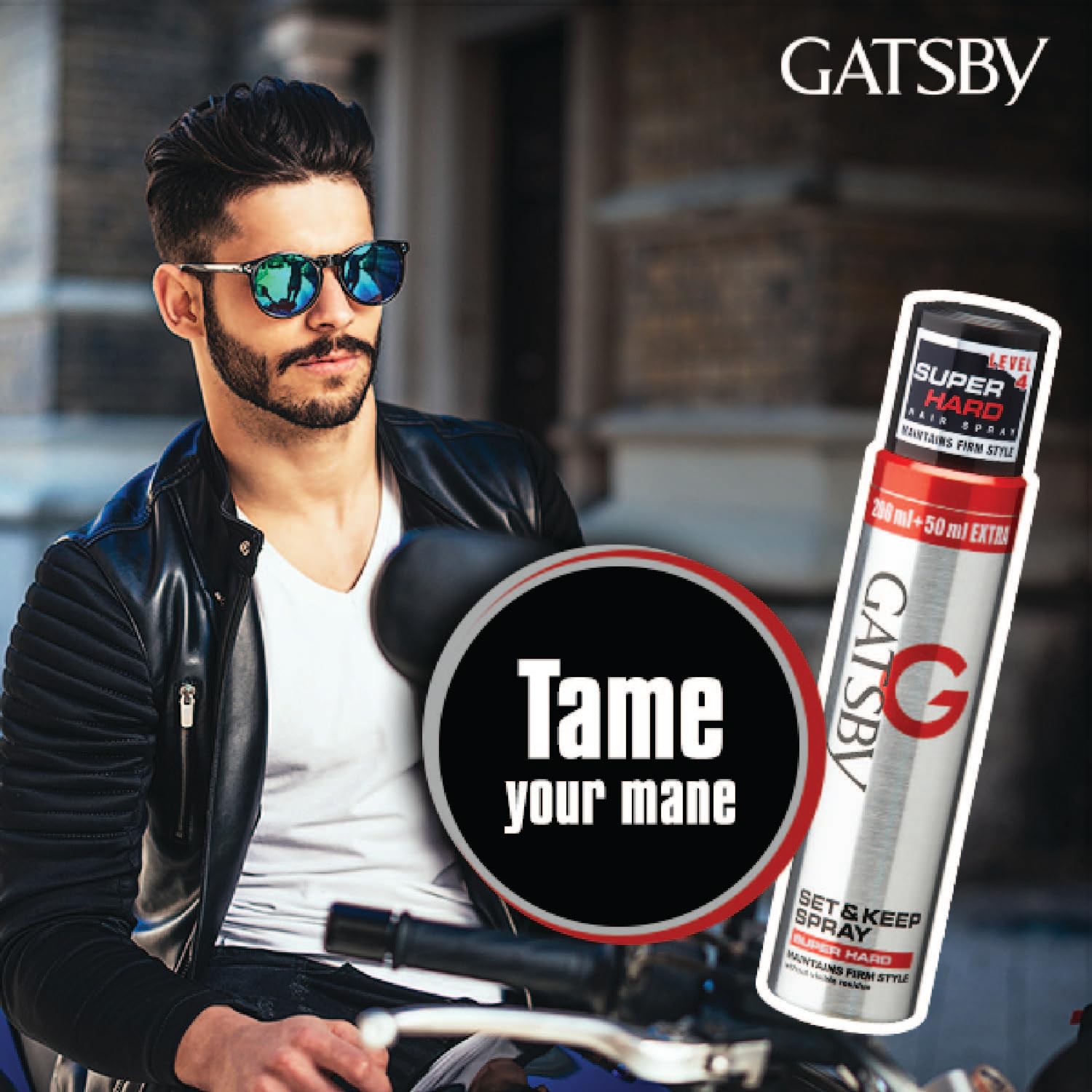 Gatsby Japan Set and Keep Super Hard Hair Spray 250ml - Quick Drying, Long Lasting Hold, No Flake & Shine | Non-Sticky, Easy Wash Off Styling Spray for Men & Women | Perfect for Parties, Work & Daily Hairstyling