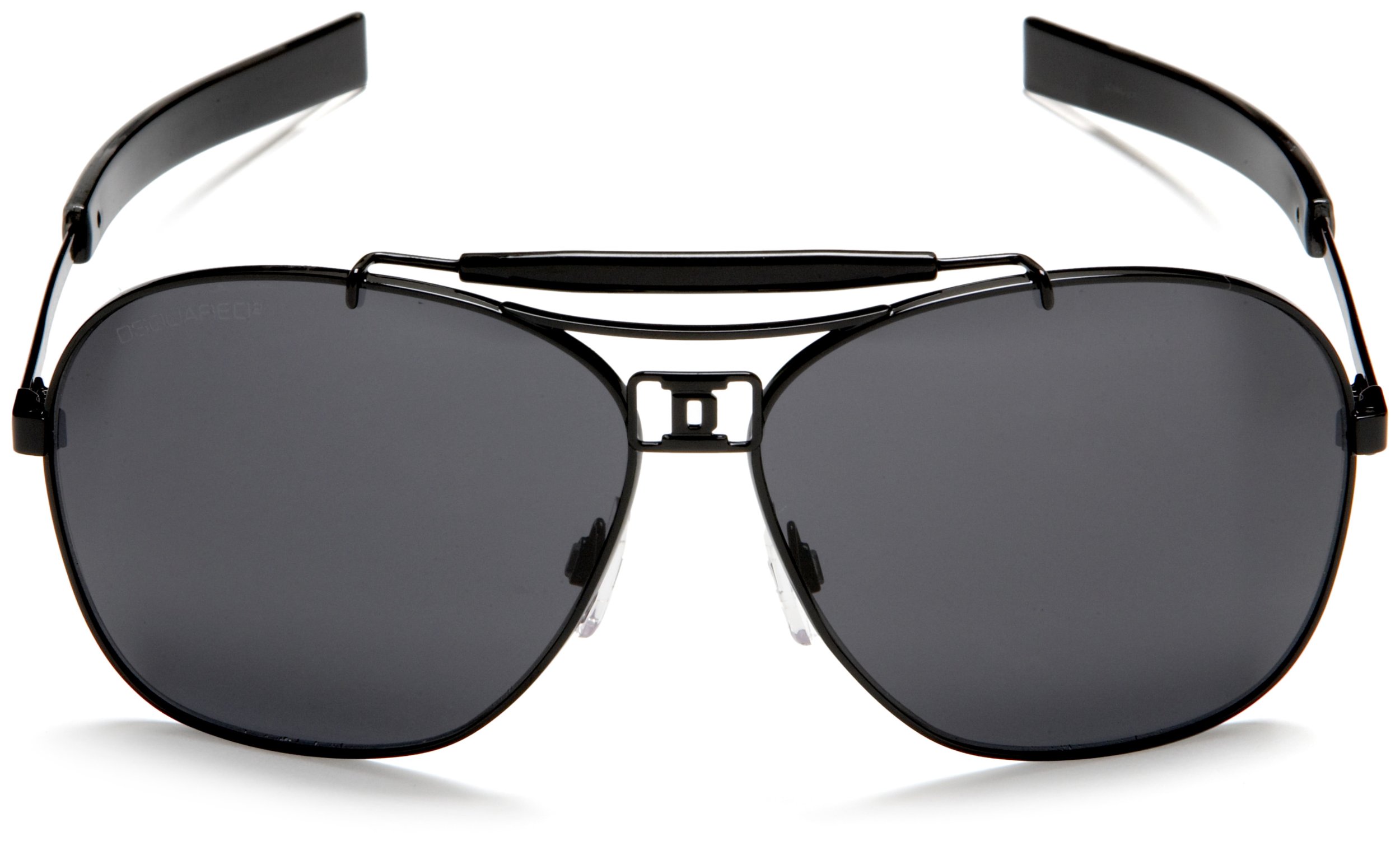 DSQUARED2 DQ0002 Navigator Polarized Sunglasses for Men - UV Protection, Classic Aviator Style - Perfect for Driving, Travel & Outdoor Activities