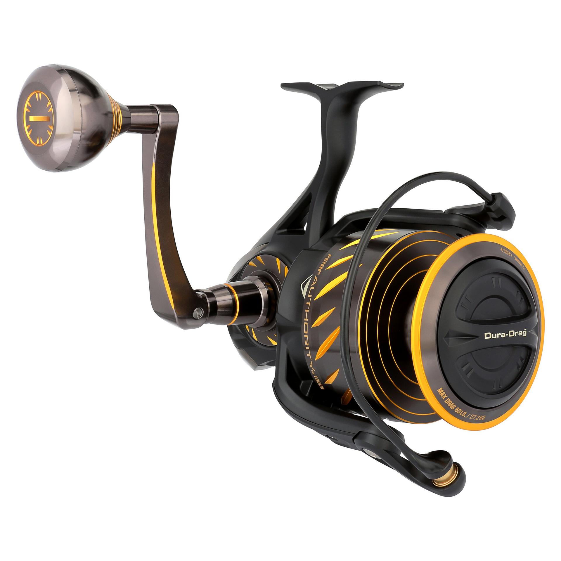 Authority® Spinning Reel - High Performance Fishing Reel for Saltwater & Freshwater | Smooth Drag System, Lightweight Design | Perfect for Bass, Trout & Surf Fishing