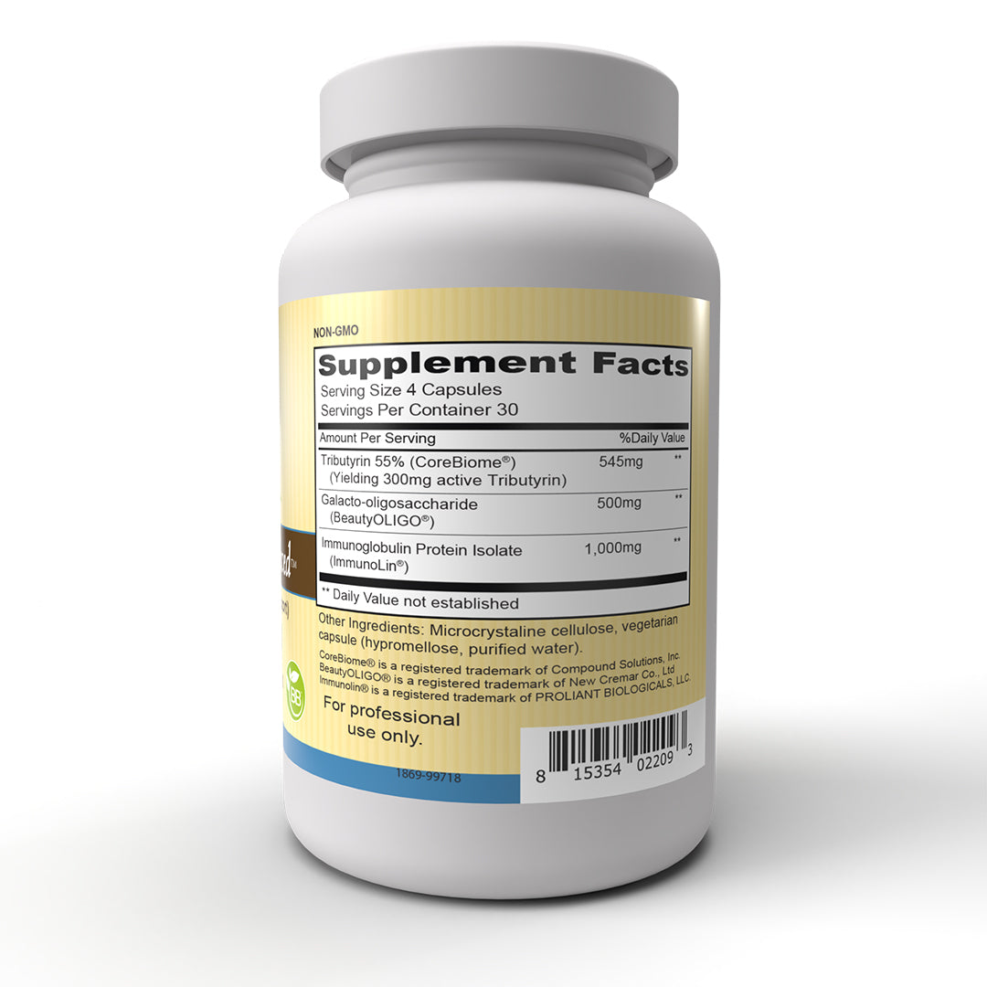 Tributyrin Advanced Supplement - 120 Vegetarian Capsules for Gut Health & Short Chain Fatty Acid Support - Formulated by Dr. Mona Morstein - Supports Digestion, Immunity & Inflammation Relief