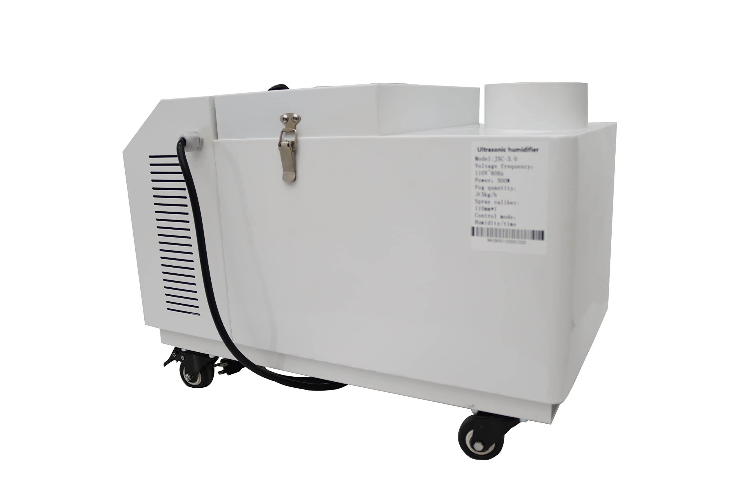 INTBUYING 3KG/H Ultrasonic Humidifier - Commercial & Industrial Grade Cool Mist Maker for Large Rooms, Greenhouses, Warehouses | Portable High-Capacity Humidification for Dry Climates, Plant Nurseries, and Indoor Agriculture