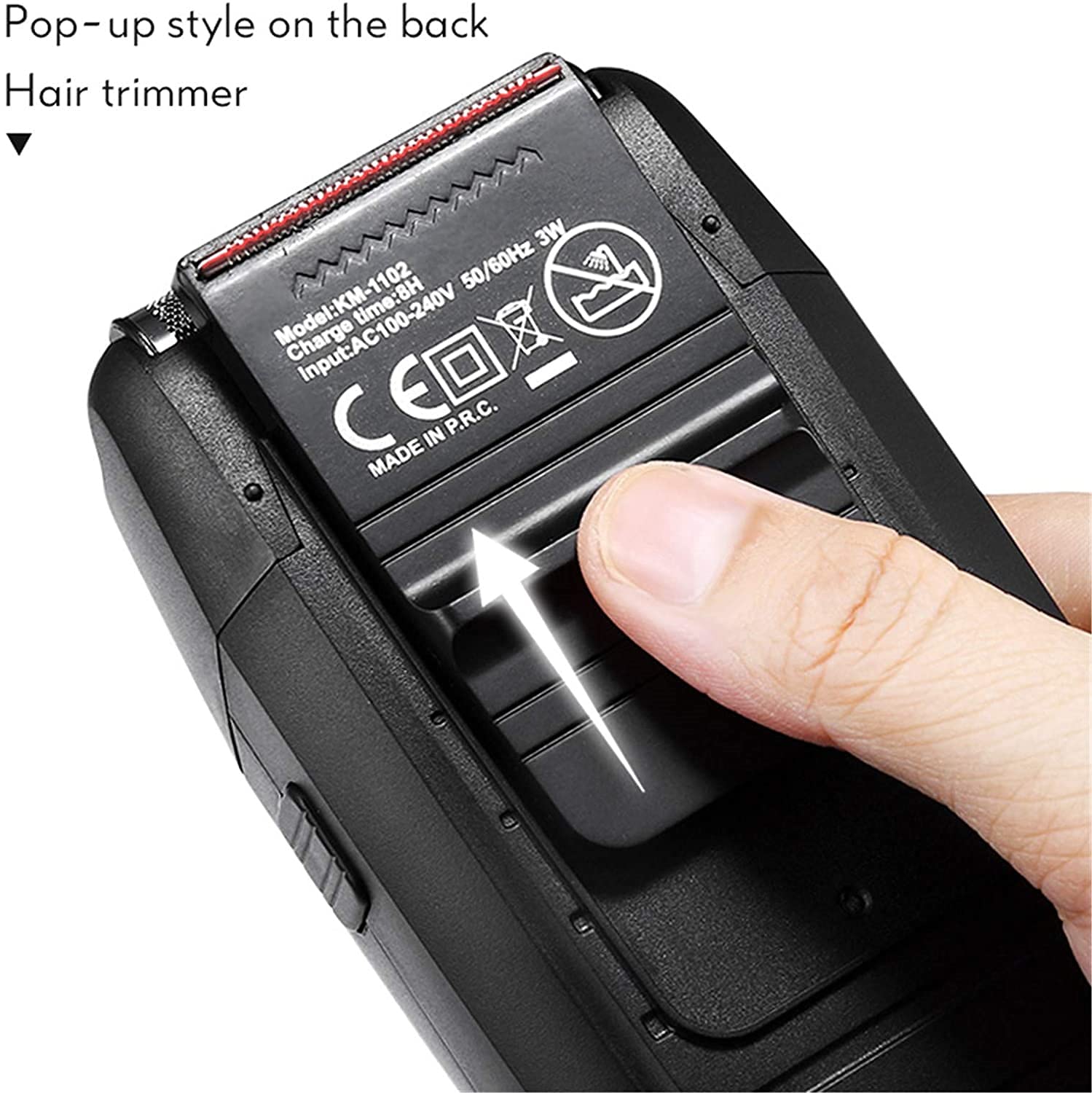 Premium Electric Cordless Razor for Men - Rechargeable Wet & Dry Foil Shaver with Pop-Up Trimmer | Smooth Shaving for Daily Grooming, Travel & Quick Touch-Ups | Ideal Gift for Father's Day & Birthdays