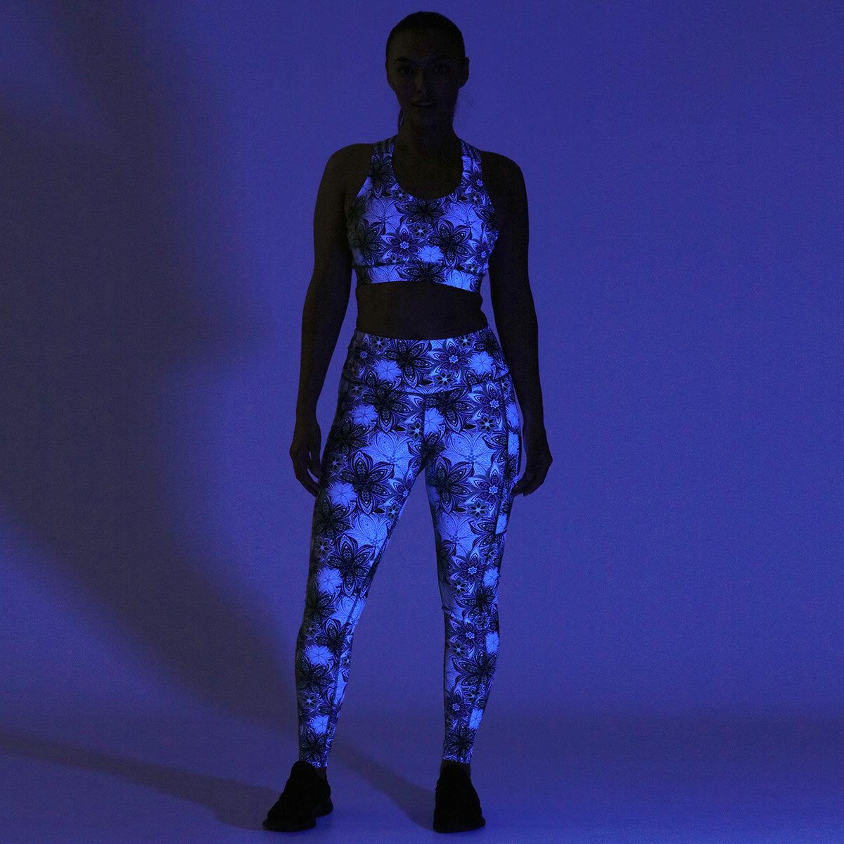 Mandala Print Yoga Leggings for Women - High Waisted Stretchy Workout Pants - Perfect for Yoga, Gym, Running & Lounge Wear