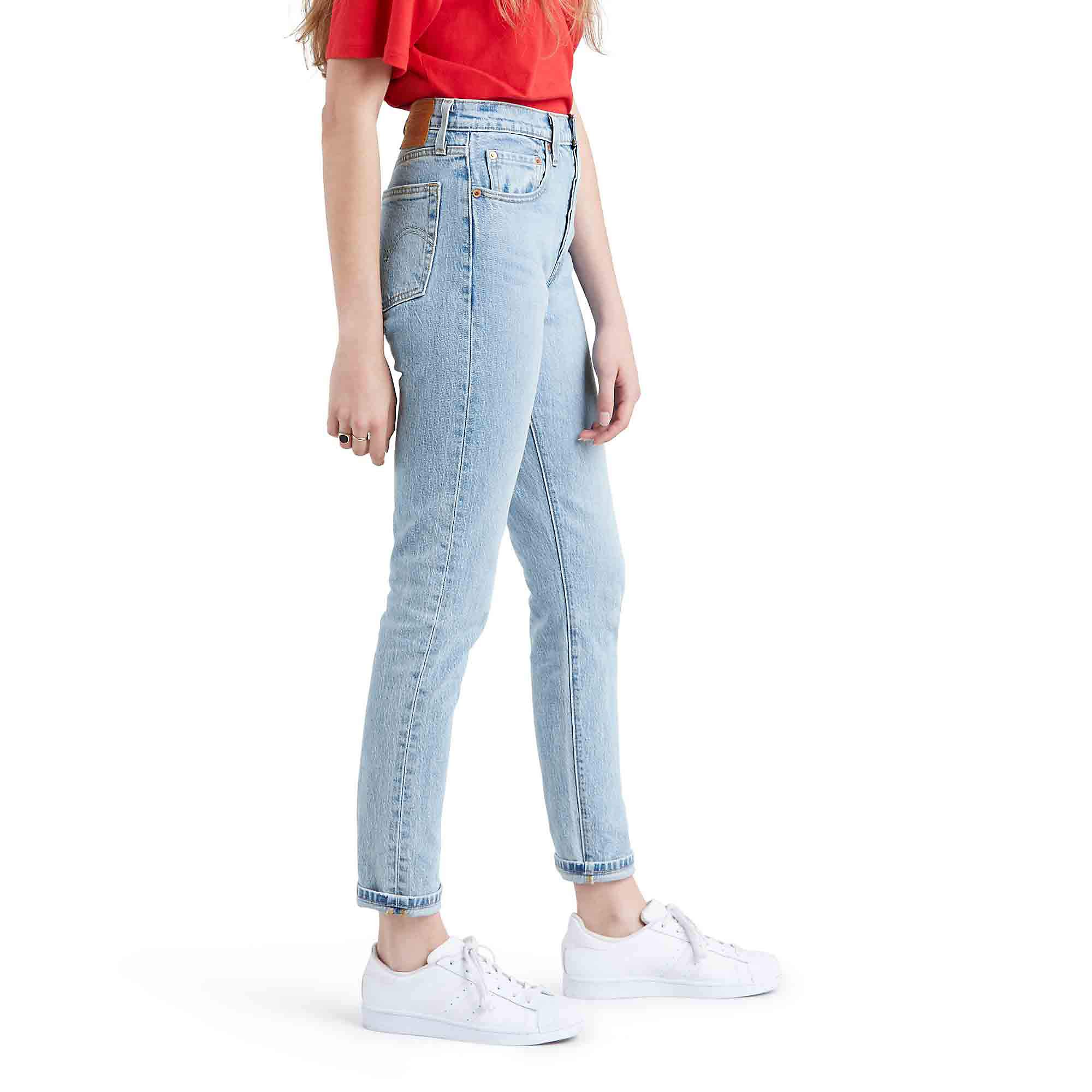 Levi's Women's Premium 501 Skinny Jeans - High Waist Stretch Denim Pants for Everyday Wear & Casual Outfits