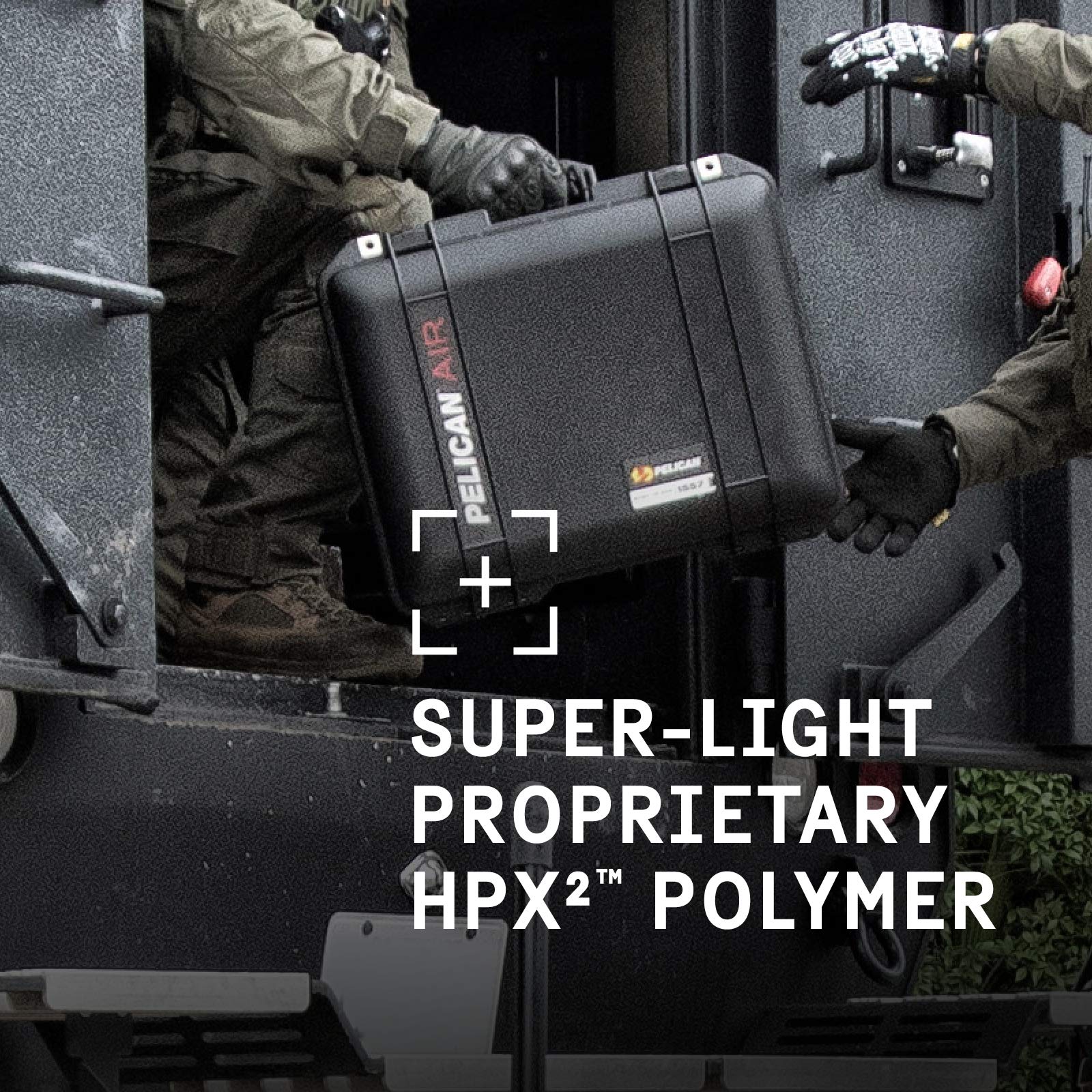 Pelican Air 1557 Waterproof Hard Case with Custom Foam Insert - Black | Rugged Protective Case for Camera Equipment, Electronics & Travel Gear | Perfect for Outdoor Adventures, Air Travel & Professional Use