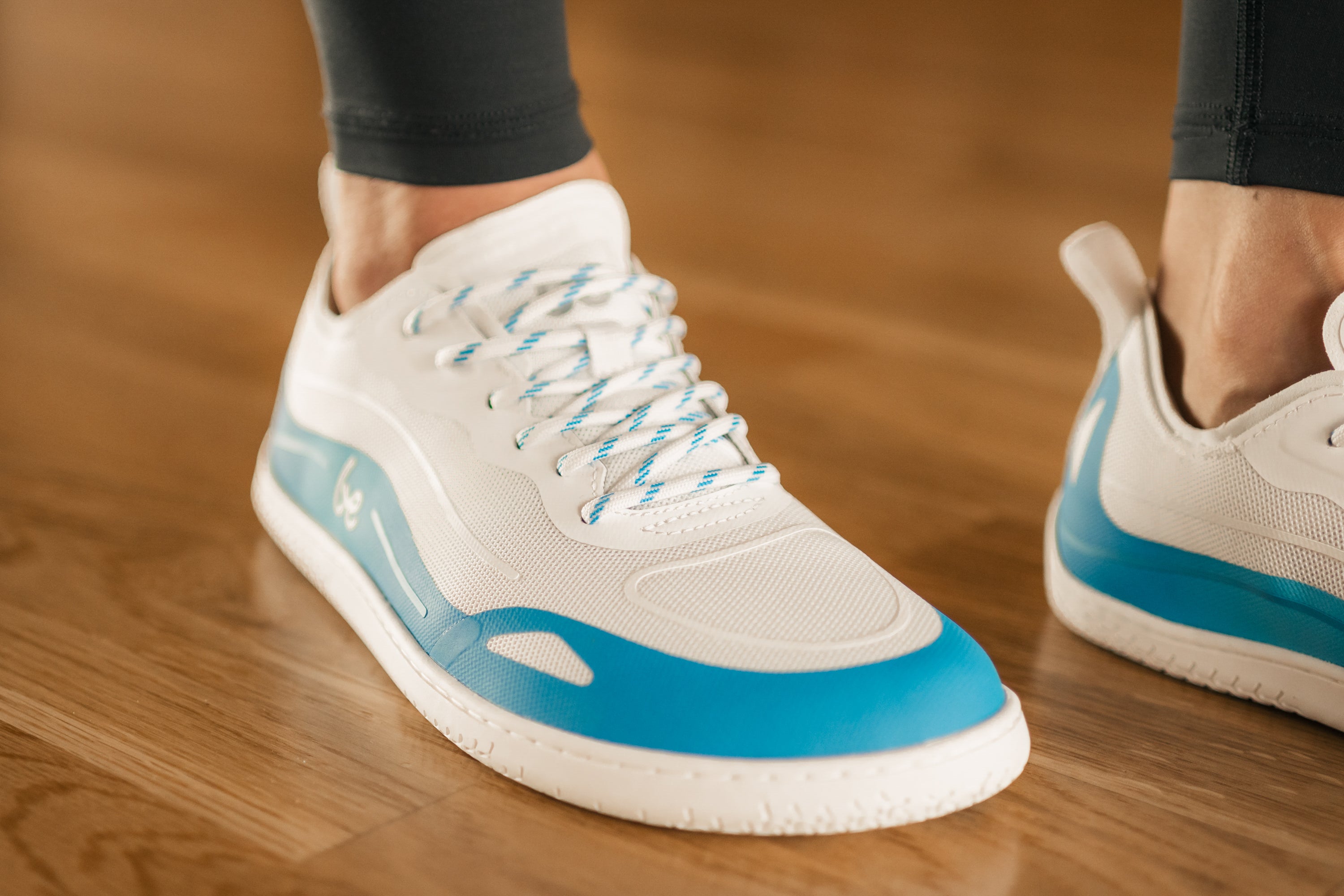 Barefoot Sneakers for Women & Men - Be Lenka Velocity Minimalist Running Shoes in Blue | Lightweight & Flexible for Gym, Trail Running & Everyday Wear