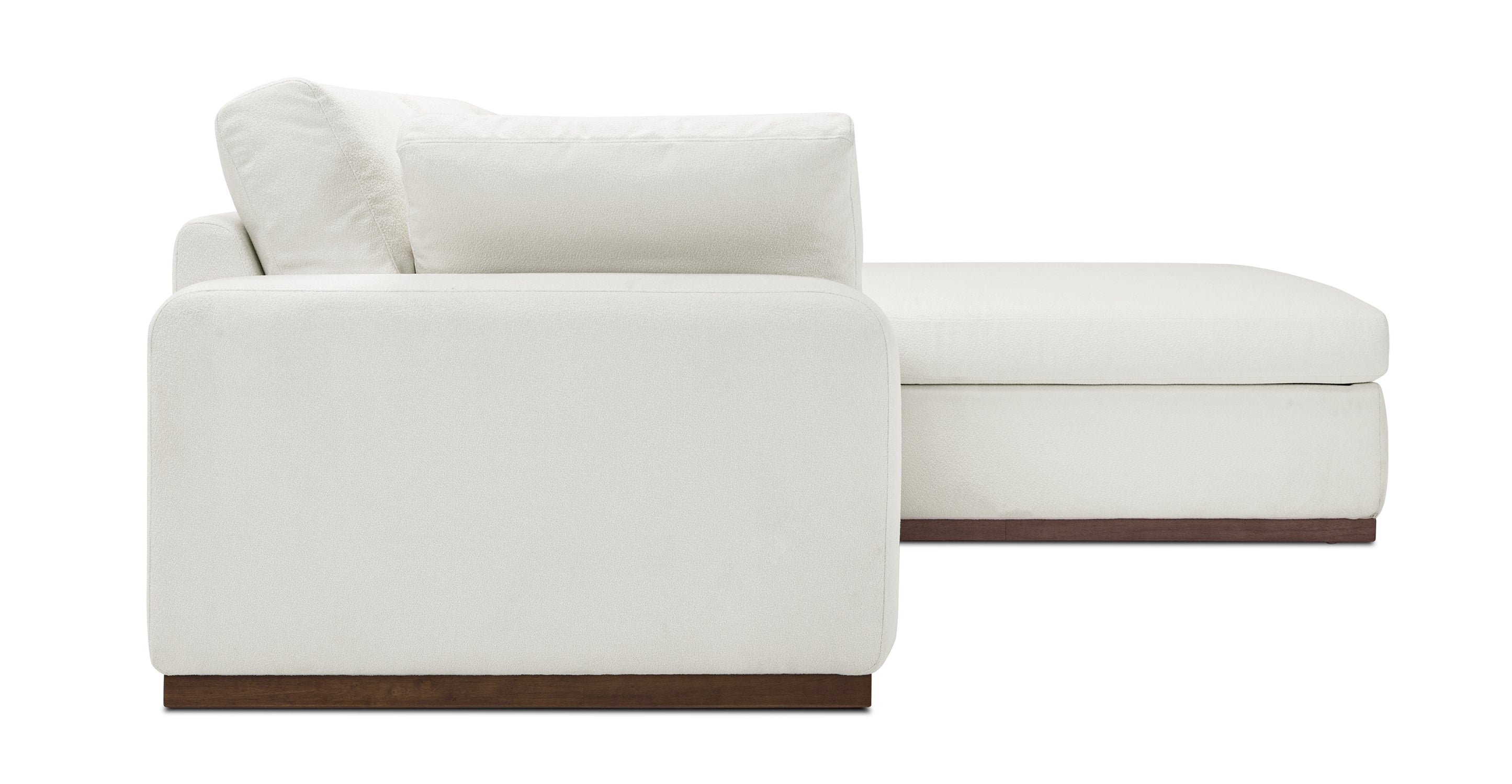 Cordoba Right Facing Sectional Sofa with Storage | Modern L-Shaped Couch for Living Room, Family Room & Small Spaces | Comfortable Fabric Upholstery with Hidden Storage Compartment