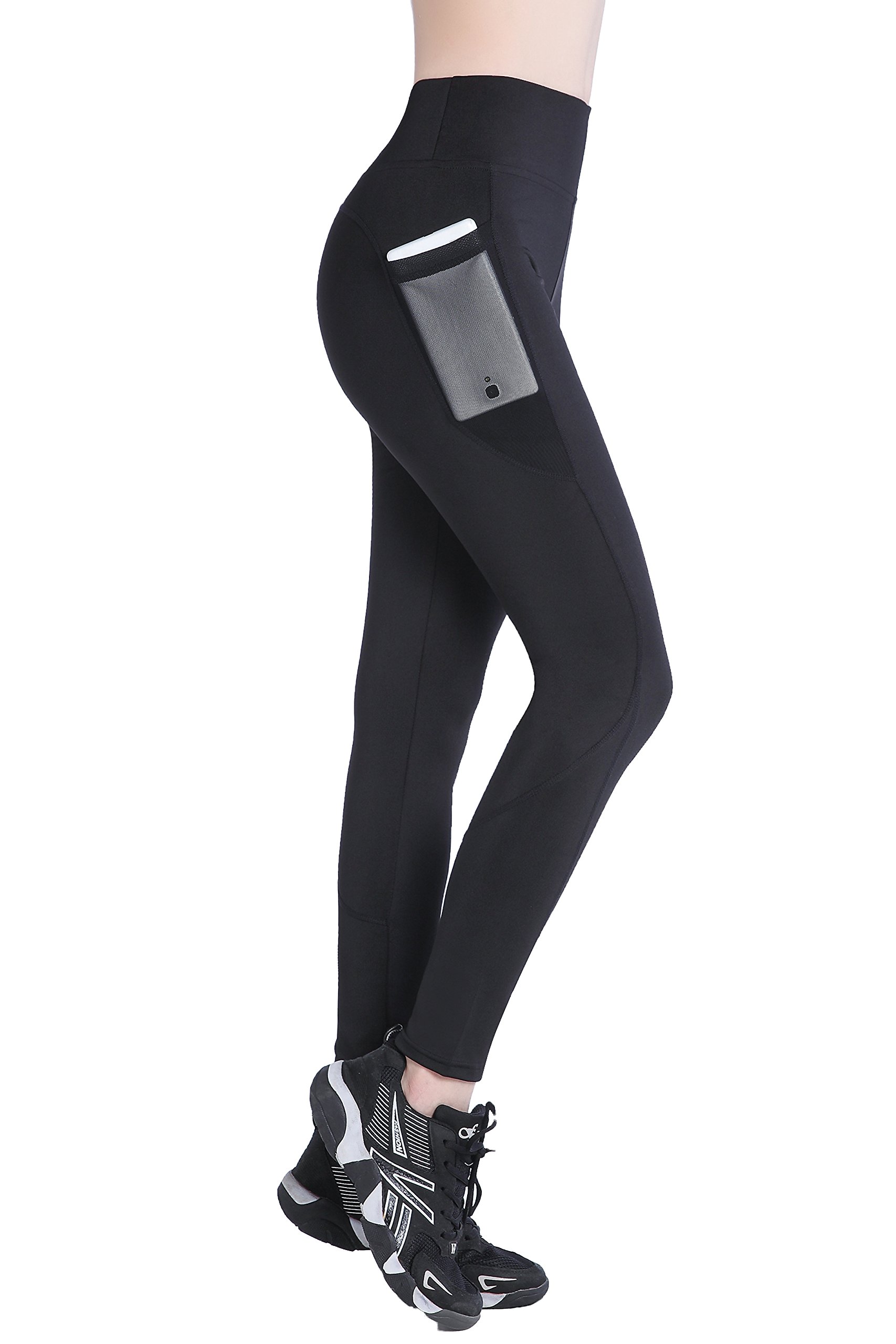 EASTHONG Women's High Waist Yoga Pants - Workout Leggings for Gym, Running & Fitness - Comfortable Stretchy Tights for Yoga, Pilates & Lounge Wear