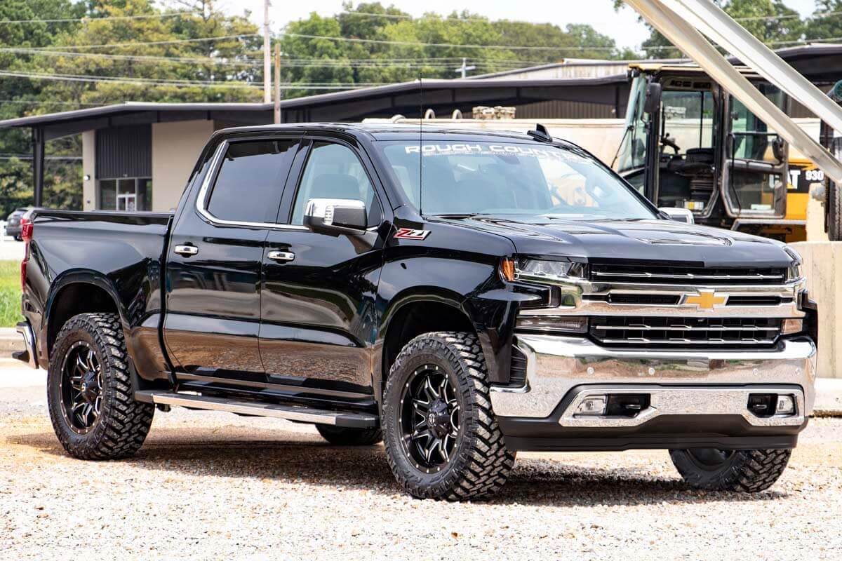 2 Inch Lift Leveling Kit for Chevy/GMC Sierra 1500 & Silverado 1500 (2019-2025) - Heavy Duty Suspension Upgrade - Perfect for Off-Roading, Towing & Improved Ground Clearance