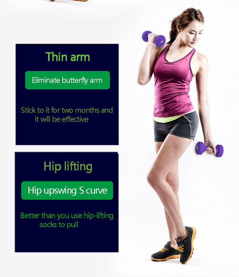 Premium Vinyl Coated Dumbbell Set - Home Gym Equipment for Strength Training, Weight Lifting & Fitness Workouts (Perfect for Home Exercise, CrossFit & Personal Training)