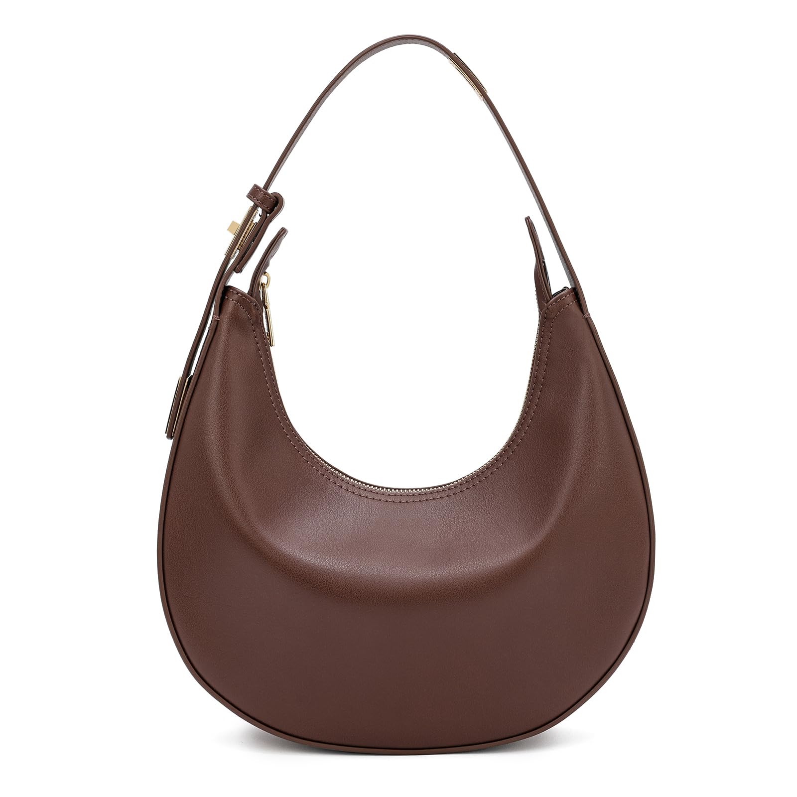 3-Way Adjustable Shoulder Handbag for Women - Waterproof Leather Crossbody Bag with Zip Closure, Hobo Purse & Clutch | Perfect for Work, Travel & Everyday Use