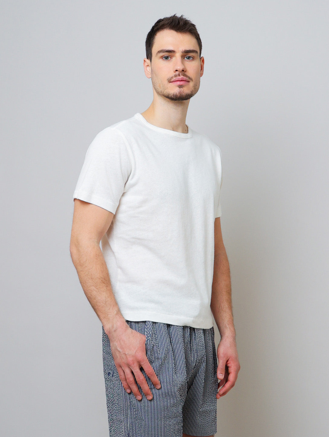 Premium White Linen T-Shirt for Men & Women | Soft Breathable Summer Tee | Casual Wear, Beach Outfit & Vacation Essentials