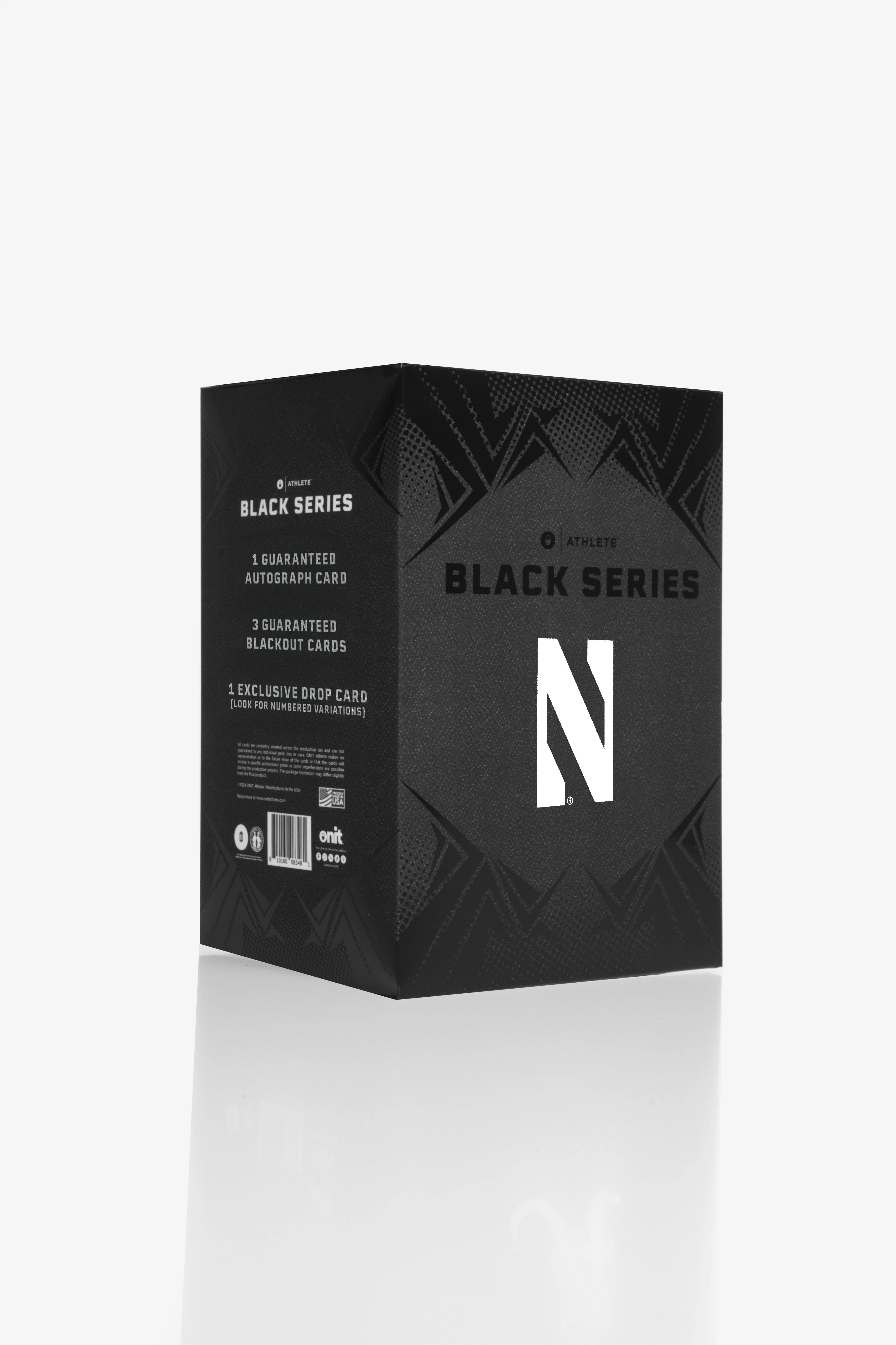 Northwestern University 2024 Football Black Series Box - Official College Football Collectible for Fans, Alumni & Sports Memorabilia Collectors - Perfect for Game Day, Tailgating & Home Decor