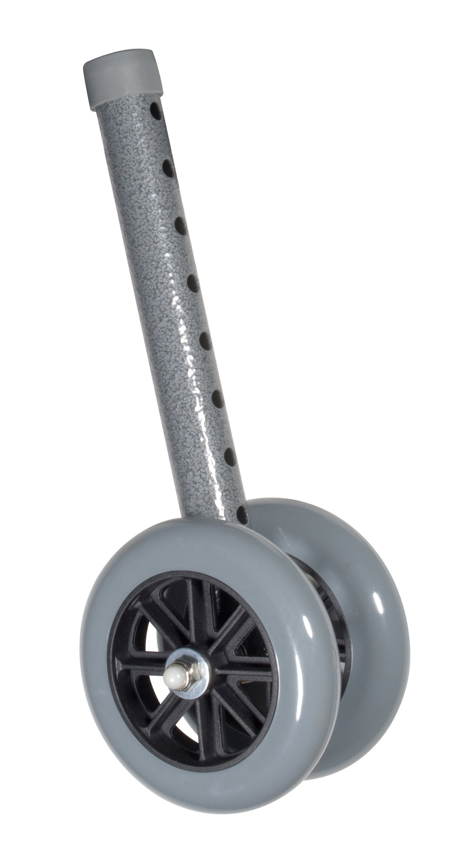 Premium Heavy Duty Bariatric Walker Wheels - 5 Inch Rollator Wheels for Seniors & Adults - Extra Wide 1000 lb Capacity for Stability & Mobility - Ideal for Indoor/Outdoor Use at Home, Hospitals & Rehabilitation Centers