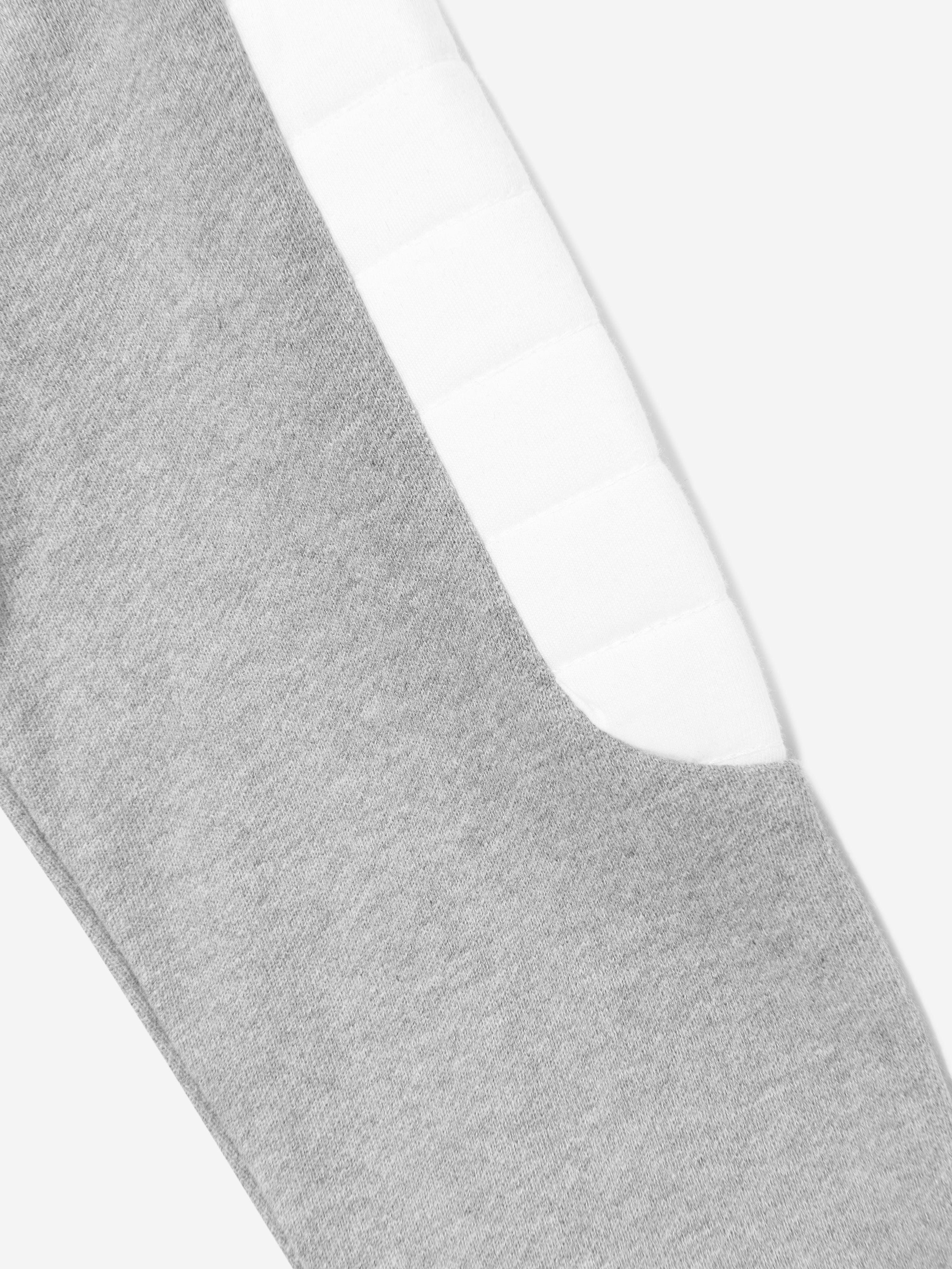 Balmain Boys Logo Sweatshirt - Grey Cotton Pullover Hoodie for Kids | Casual Wear, School Outfits & Street Style Fashion