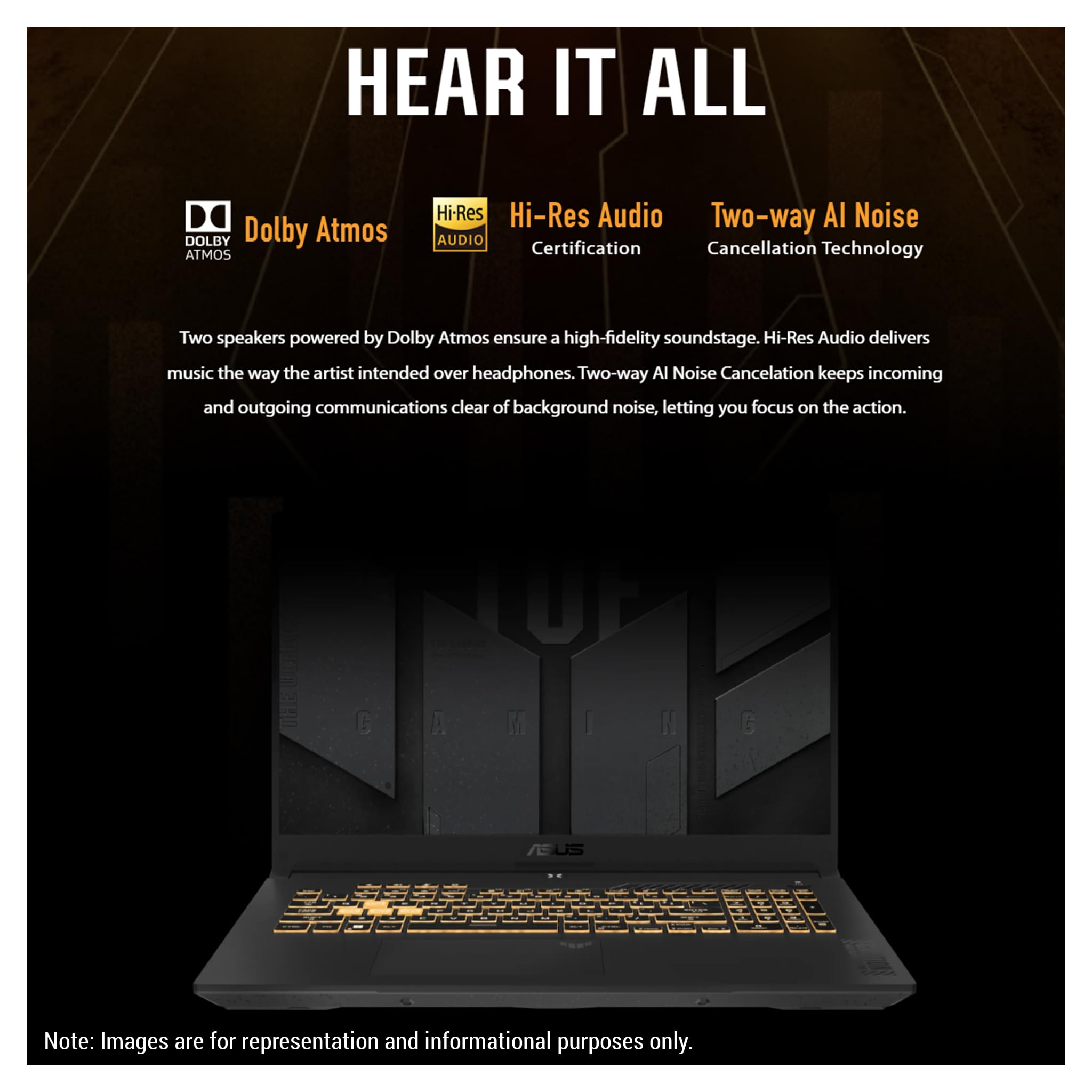 ASUS TUF Gaming F17 Laptop - i7, 64GB RAM, RTX 4070 for Gaming & Streaming