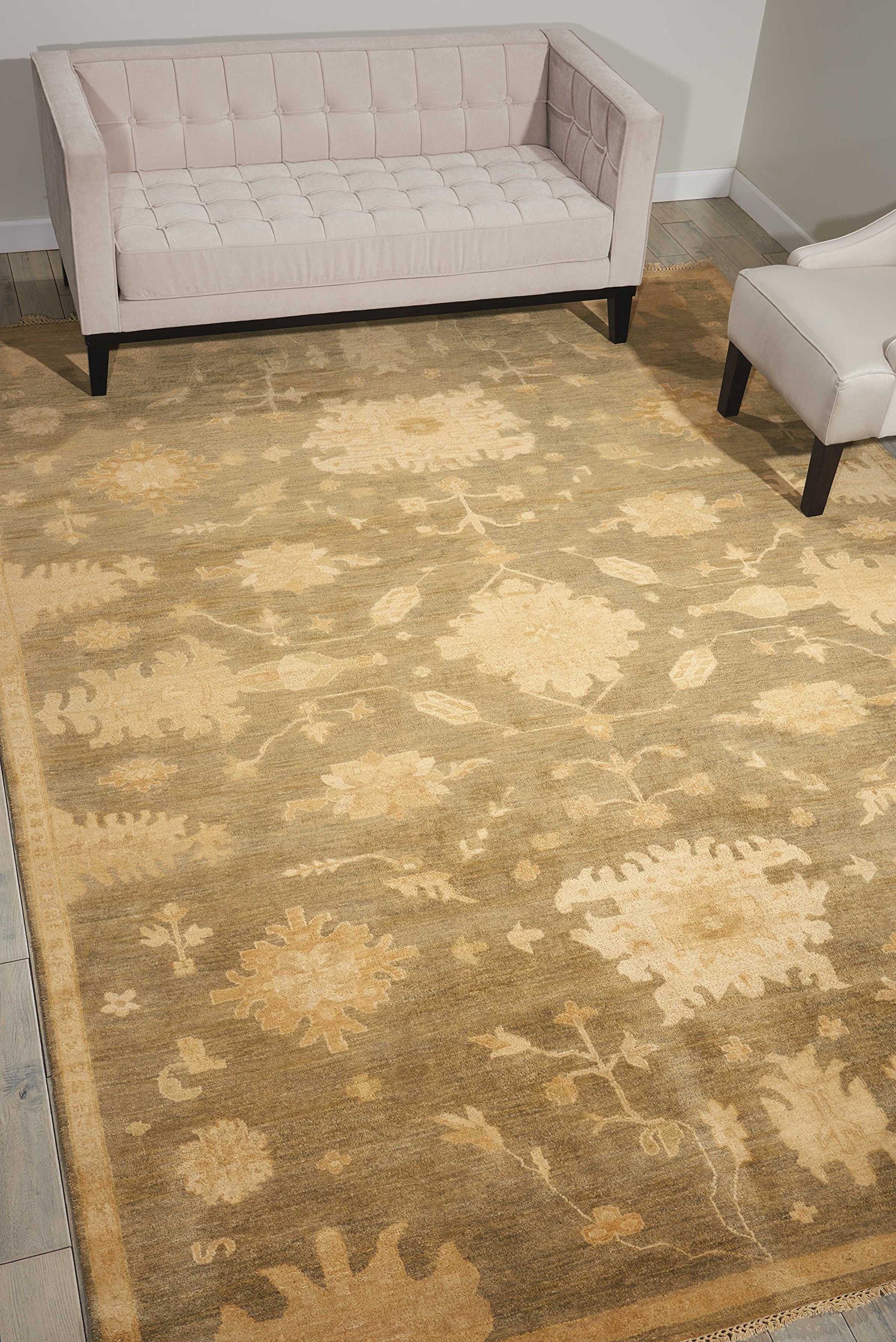 Nourison Lynx Bohemian Ivory Grey Blue 2'3