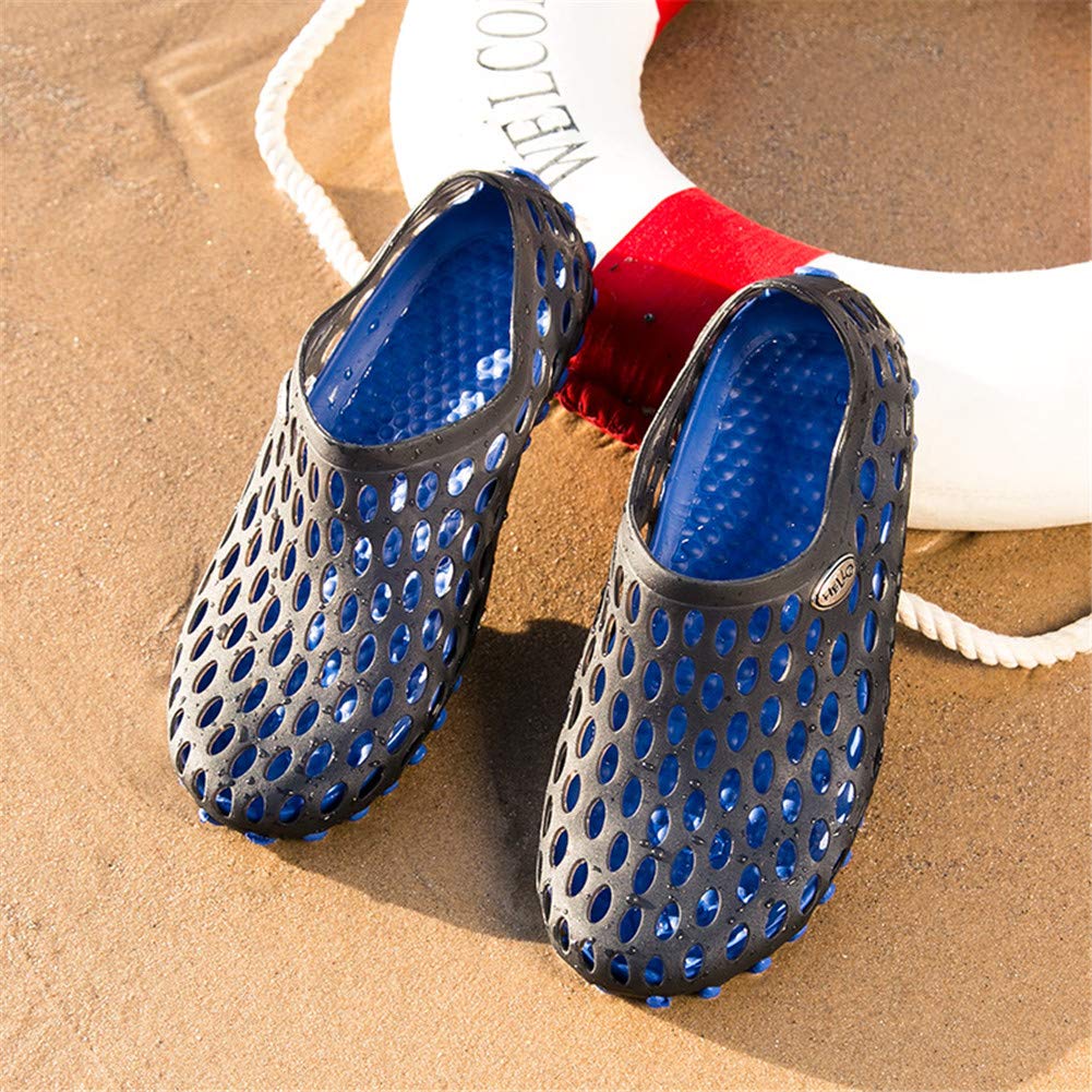 LEADER SHOW ® Men's Ultralight Hollow Sandals - Breathable Water Shoes for Summer, Beach, Pool & Outdoor Activities - Comfortable Aqua Shoes for Walking, Swimming & Travel