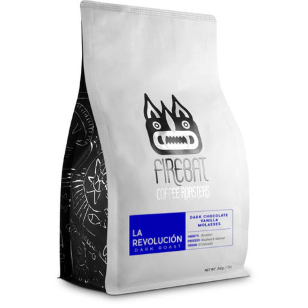 Premium Firebat La Revolucion Whole Bean Coffee - 12oz Bag, 100% Arabica, Medium Roast, Gourmet Coffee Beans for Drip, French Press & Espresso - Perfect for Home Brewing, Office & Gifts