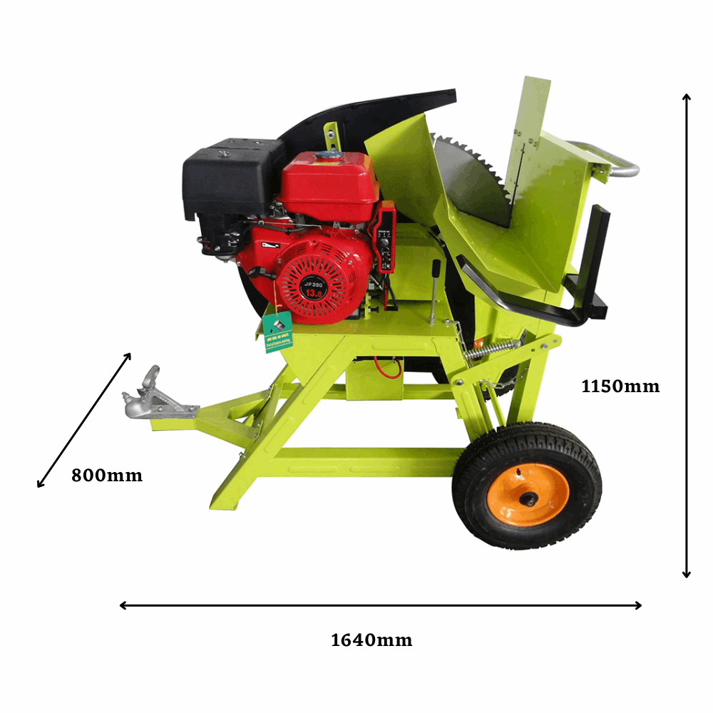 Forestwest 700MM 13HP Gasoline Log Saw with Electric Start - BM11081E - Powerful Wood Cutting Tool for Firewood, Lumber, and Tree Trimming