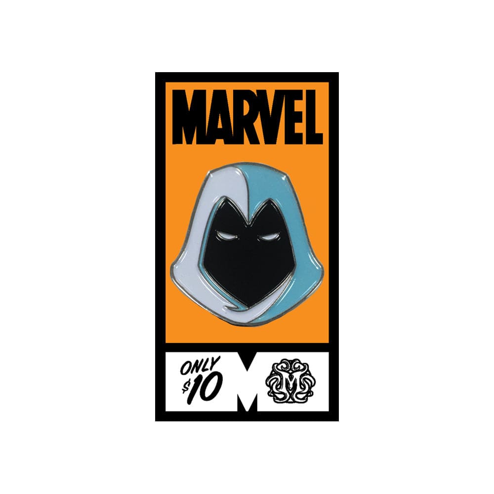 Marvel Knights Ghost Rider & Moon Knight Enamel Pin Set - Collectible Badge for Comic Fans, Cosplay, Backpacks & Jackets