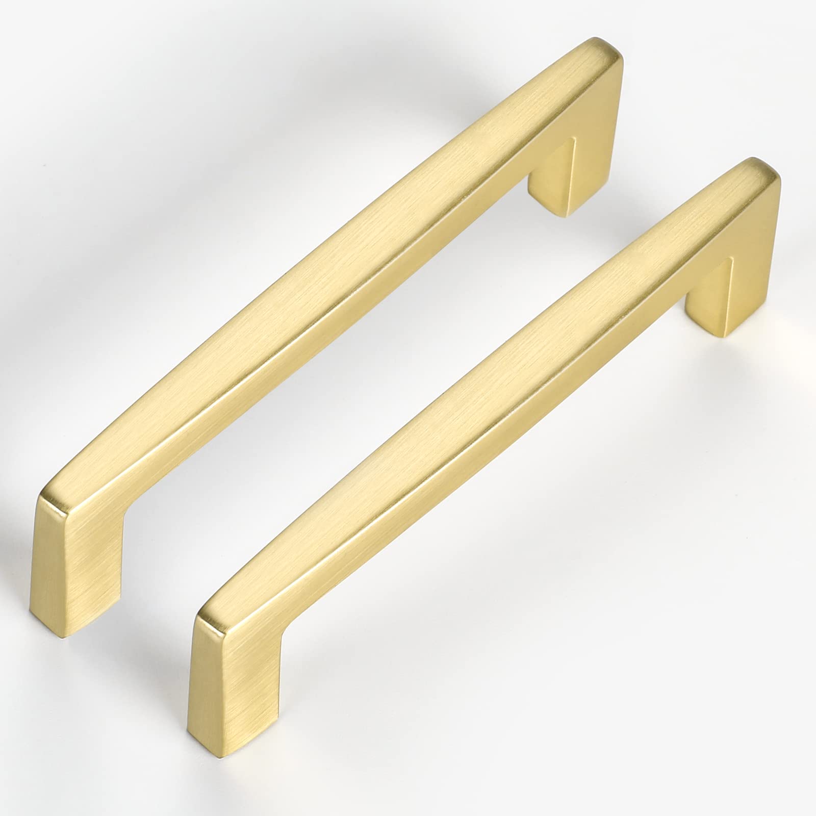 GoldenWarm 40 Pack Cabinet Pulls - Modern Kitchen & Dresser Drawer Handles - Durable Stainless Steel Knobs for Cabinets, Drawers, and Furniture (Use in Kitchens, Bathrooms, Bedrooms & Office)
