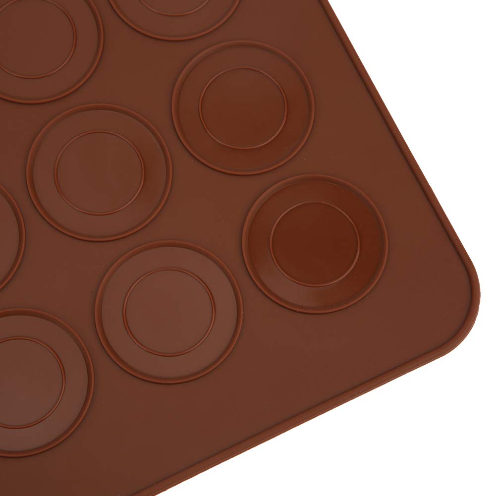 Non-Stick Silicone Macaron Baking Mats - 48 Grids for Perfect Macarons, Cookies & Pastries - Ideal for Home Bakers & Professional Cake Shops - Great for French Macaron Making, Cookie Decorating & Bakery-Style Desserts