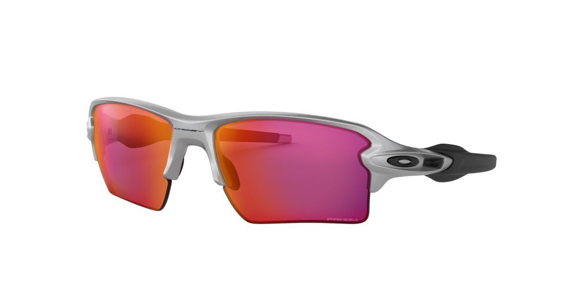 Oakley Flak 2.0 XL Sunglasses - Silver Frame & Prizm Lens 9188-83 - Polarized Sports Sunglasses for Running, Cycling & Outdoor Activities