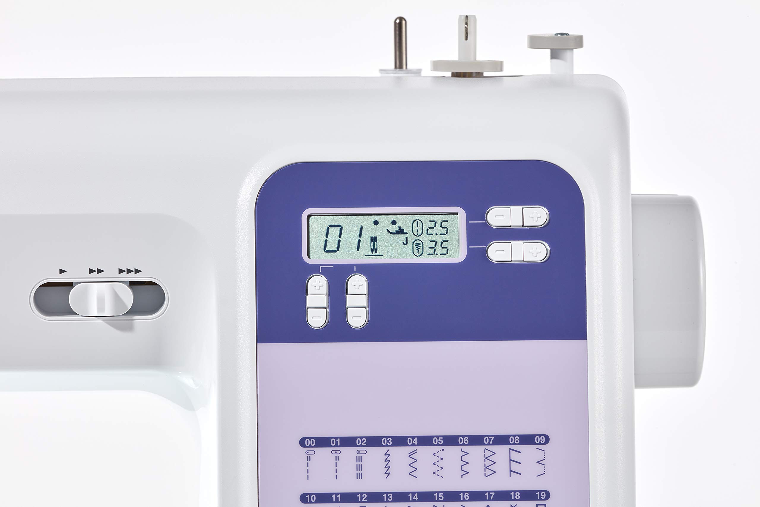 Brother FS70WTX Sewing and Quilting Machine - 70 Built-in Stitches, Automatic Needle Threader, White | Perfect for Home DIY Projects, Quilting, Dressmaking & Crafting
