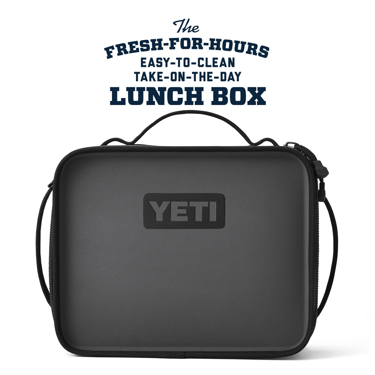YETI Daytrip Lunch Box - Insulated Cooler Bag for Work, School & Picnics | Leakproof & Durable | Charcoal Grey | Perfect for Meal Prep & Outdoor Adventures