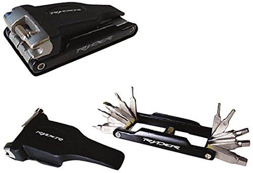 Ryder 20-in-1 Multi-Tool with Pliers, Knife, Screwdrivers - Compact Folding Design for Camping, Hiking, Survival & Everyday Carry (EDC)