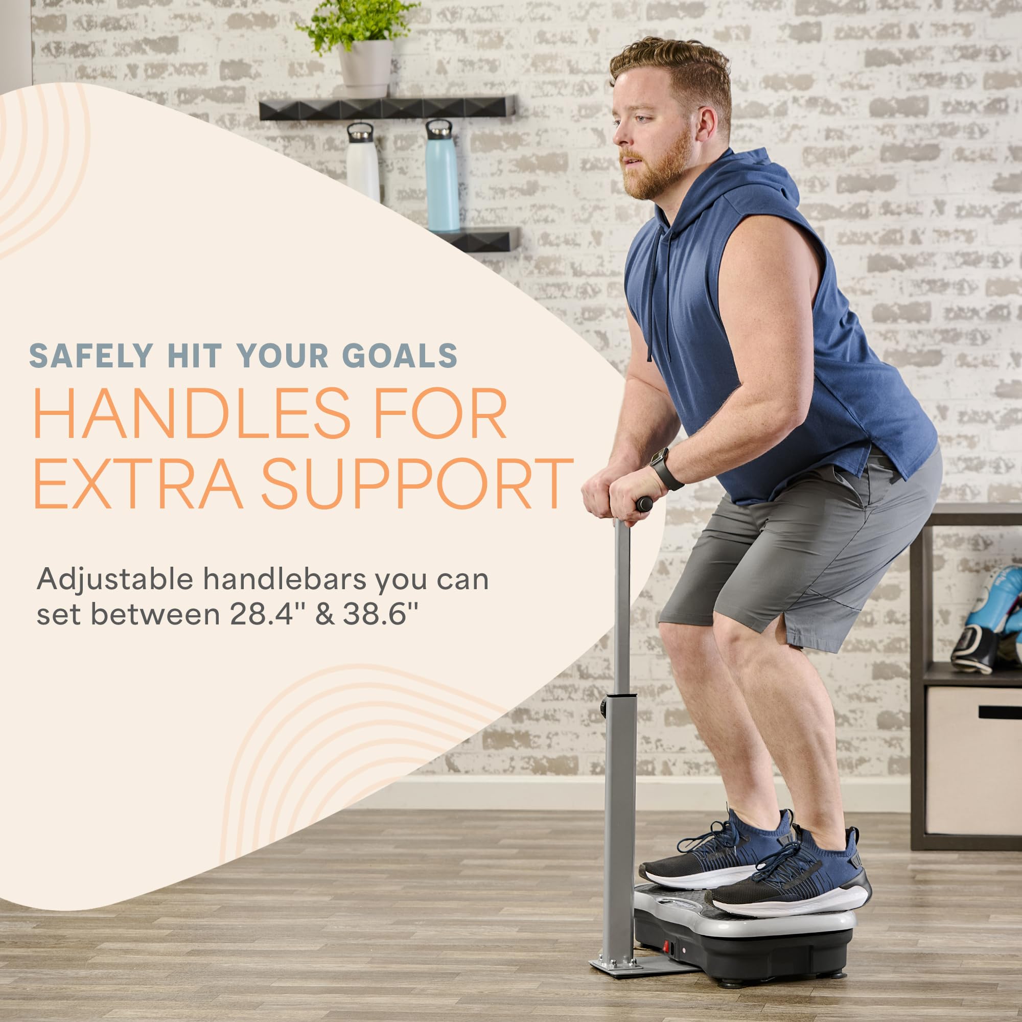 Lifepro Vibration Plate Exercise Machine with Magnetic Therapy - Full Body Workout Platform for Weight Loss, Muscle Toning & Recovery - Portable Vibration Trainer for Home Gym, Lymphatic Drainage & Fitness Enthusiasts - Perfect for Beginners, Seniors & Physical Therapy