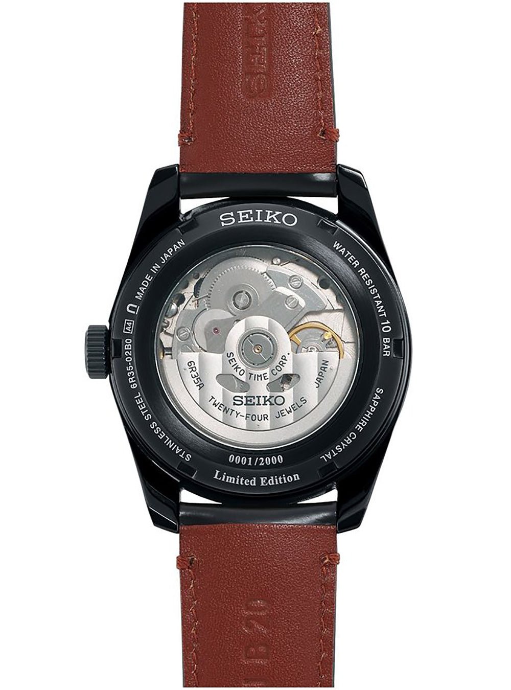 SEIKO PRESAGE PRESTIGE LINE SARX101 Automatic Watch - Sharp Edged Series Kabuki Inspired Limited Edition - Made in Japan JDM - Perfect for Business Meetings & Formal Occasions