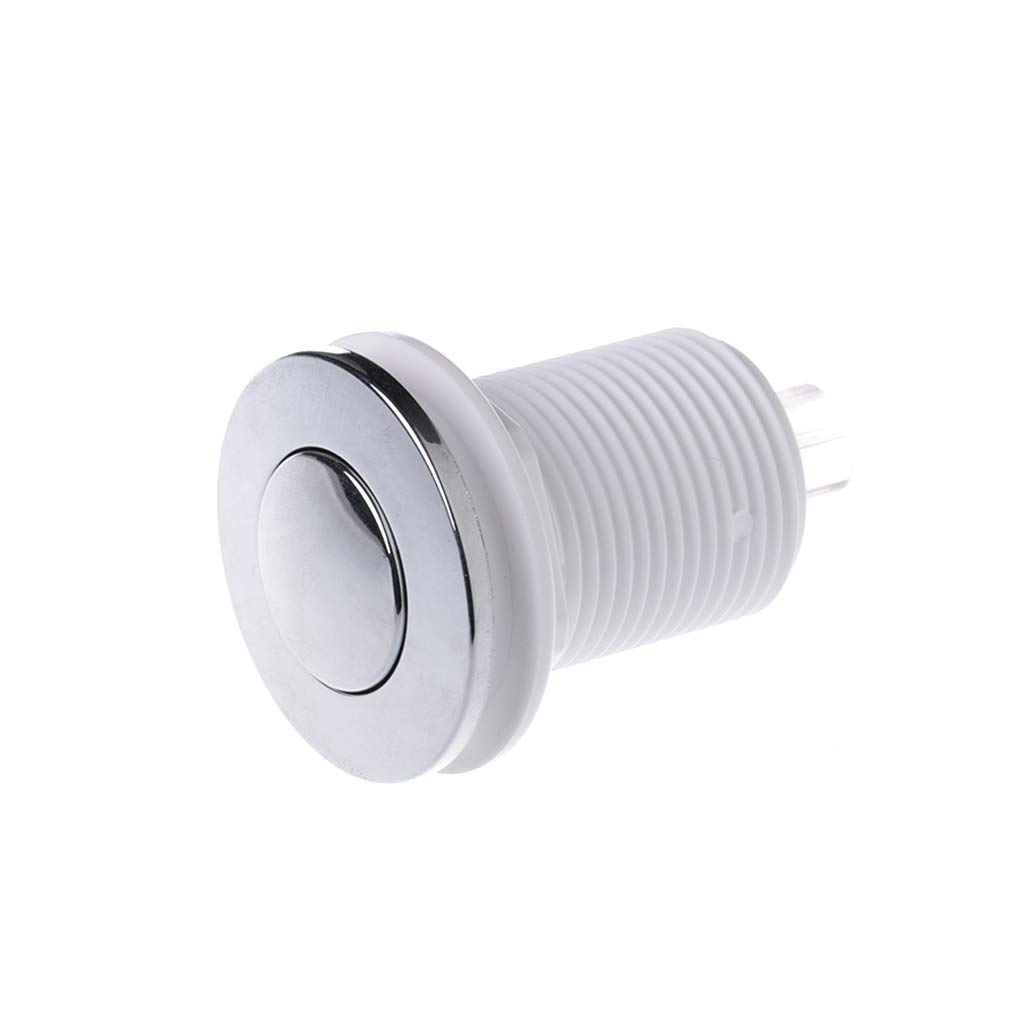 Self-Locking Air Switch Push Button for Bathtub, Spa & Garbage Disposal - Durable Waterproof Air Hose Kit - Perfect for Bathroom, Kitchen & Home Improvement Projects