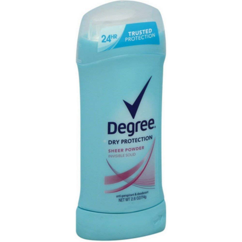 Degree Women's Sheer Powder Deodorant 2.6 oz - Fresh All-Day Protection for Workouts & Daily Activities