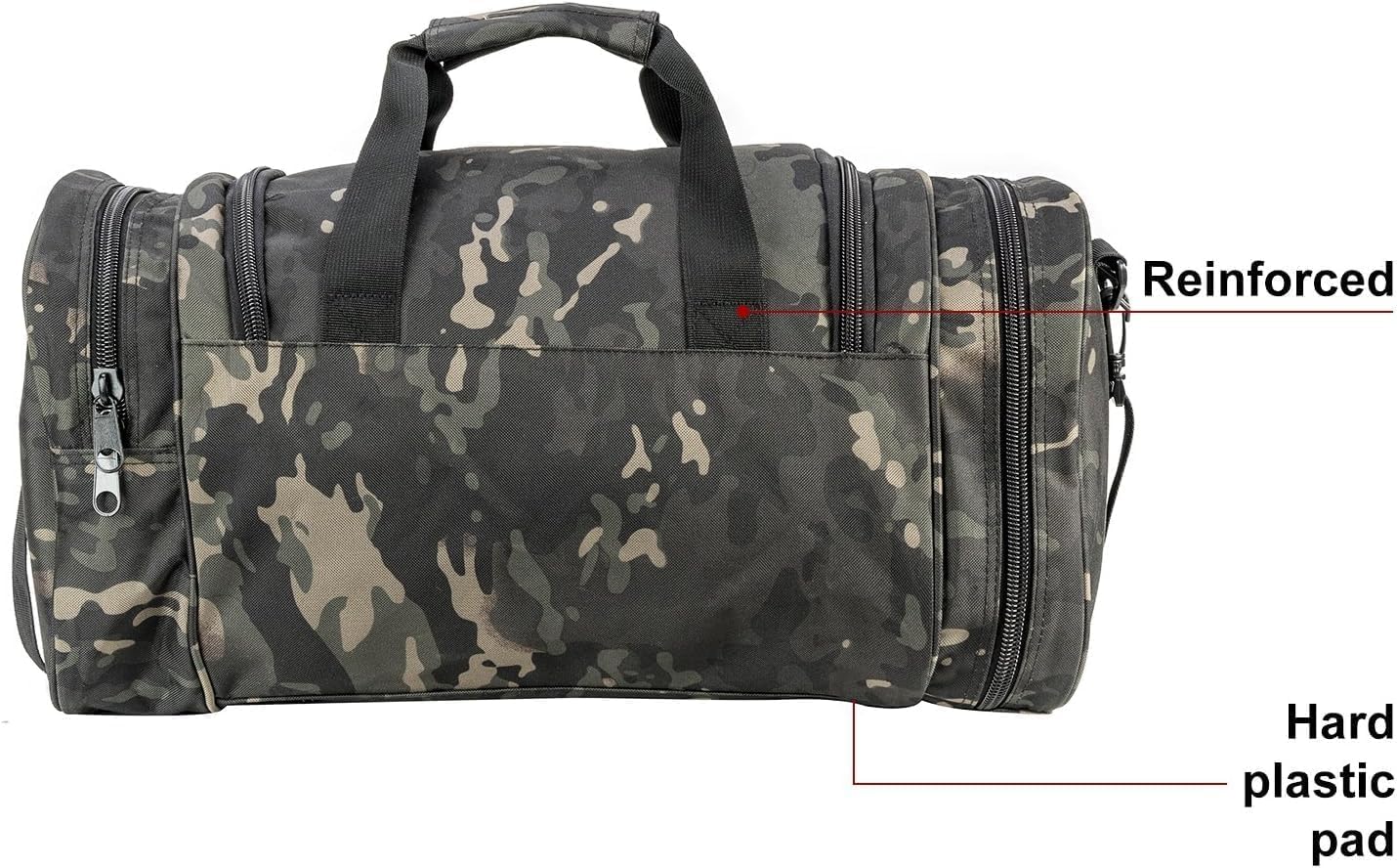 Tactical Duffle Bag with Shoe Compartment - Gym & Travel Gear for Men & Women
