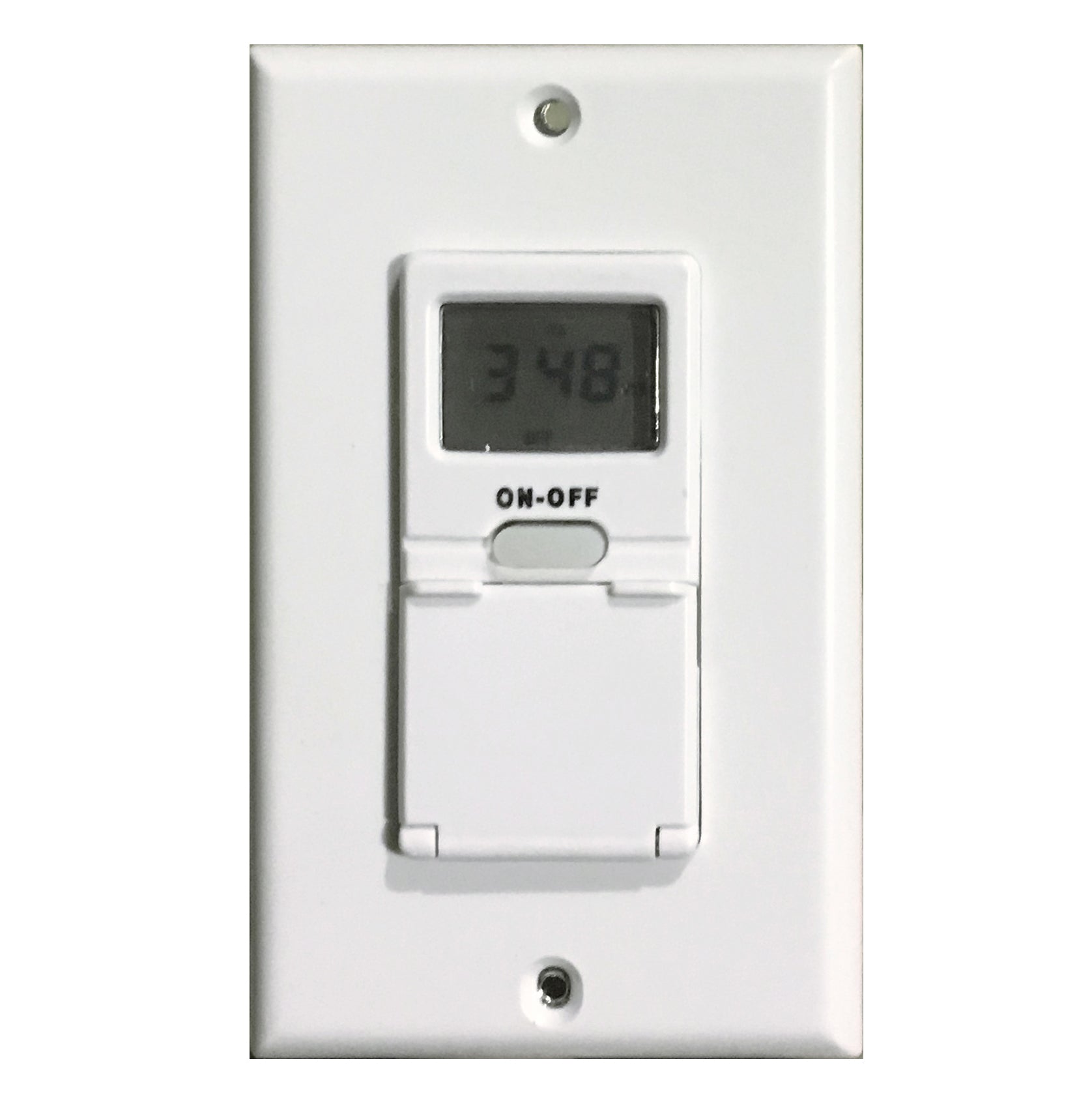 Smart In-Wall Digital Timer for Towel Warmers - Programmable Thermostat Control - Perfect for Bathroom, Spa & Home Heating (White)