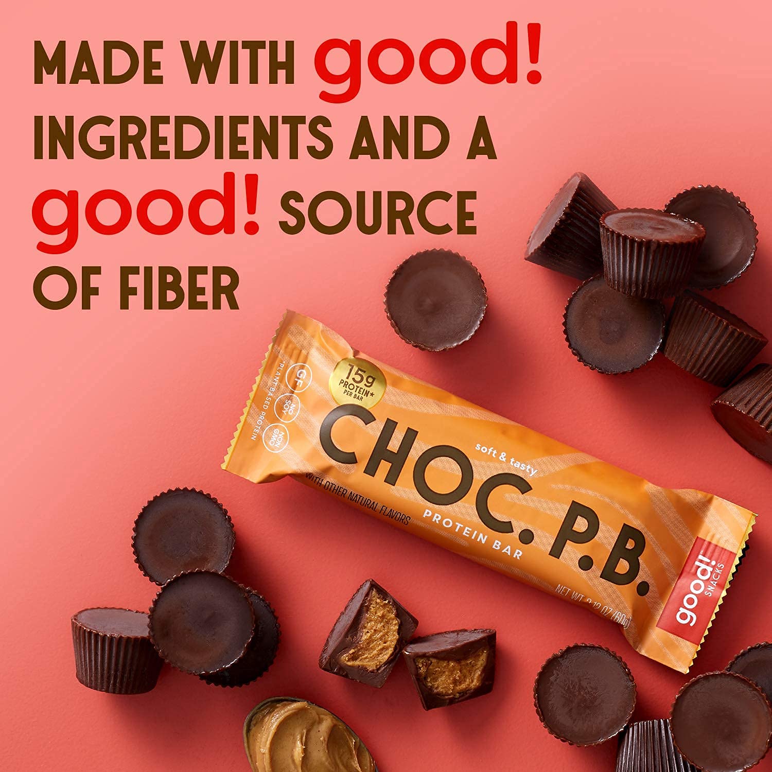 Vegan Protein Bars Bundle - Chocolate Peanut Butter & Cookie Dough (24 Bars) | Gluten-Free, Plant-Based, Low Sugar, High Protein (15g) | Healthy Meal Replacement & Energy Snacks | Perfect for Workouts, Hiking & On-the-Go Nutrition