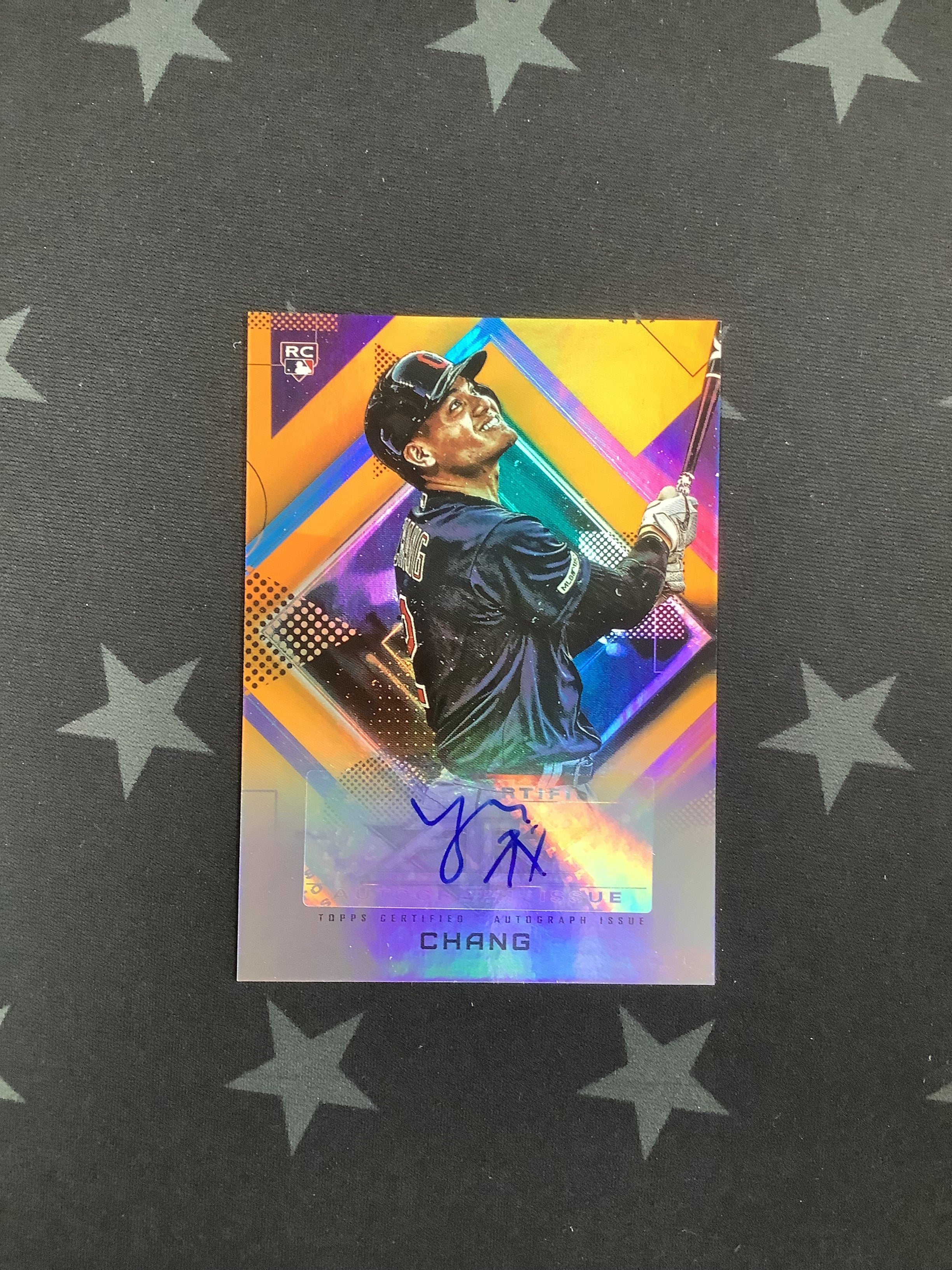2020 Topps Finest Baseball Yu Chang Rookie Autograph Card #FA YC /99 - Rare Collectible for MLB Fans & Sports Memorabilia Enthusiasts